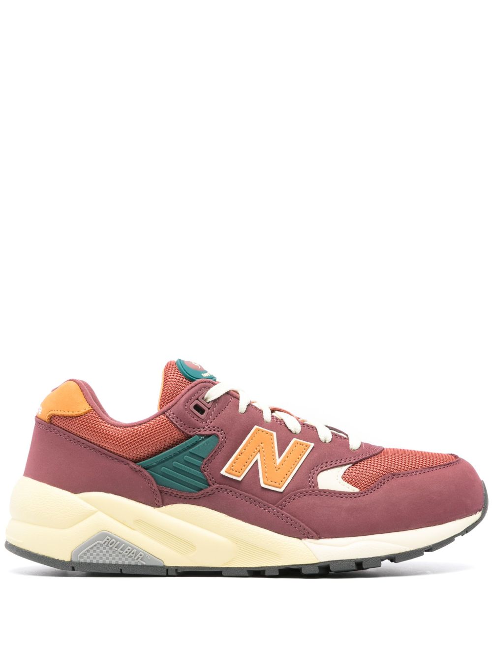 New Balance 580 拼接运动鞋 - 红色