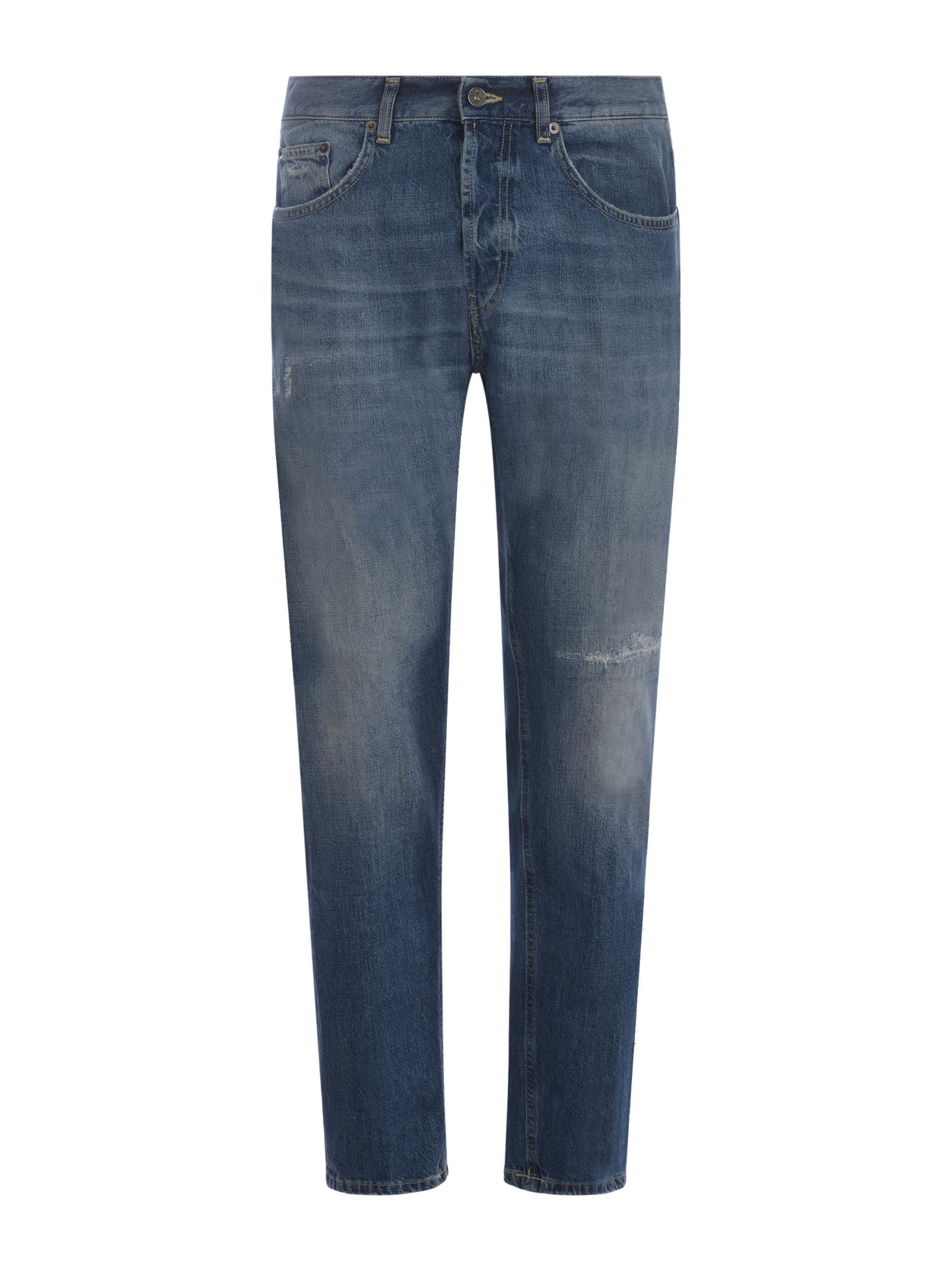 Dondup Dian Straight-leg Distressed Jeans