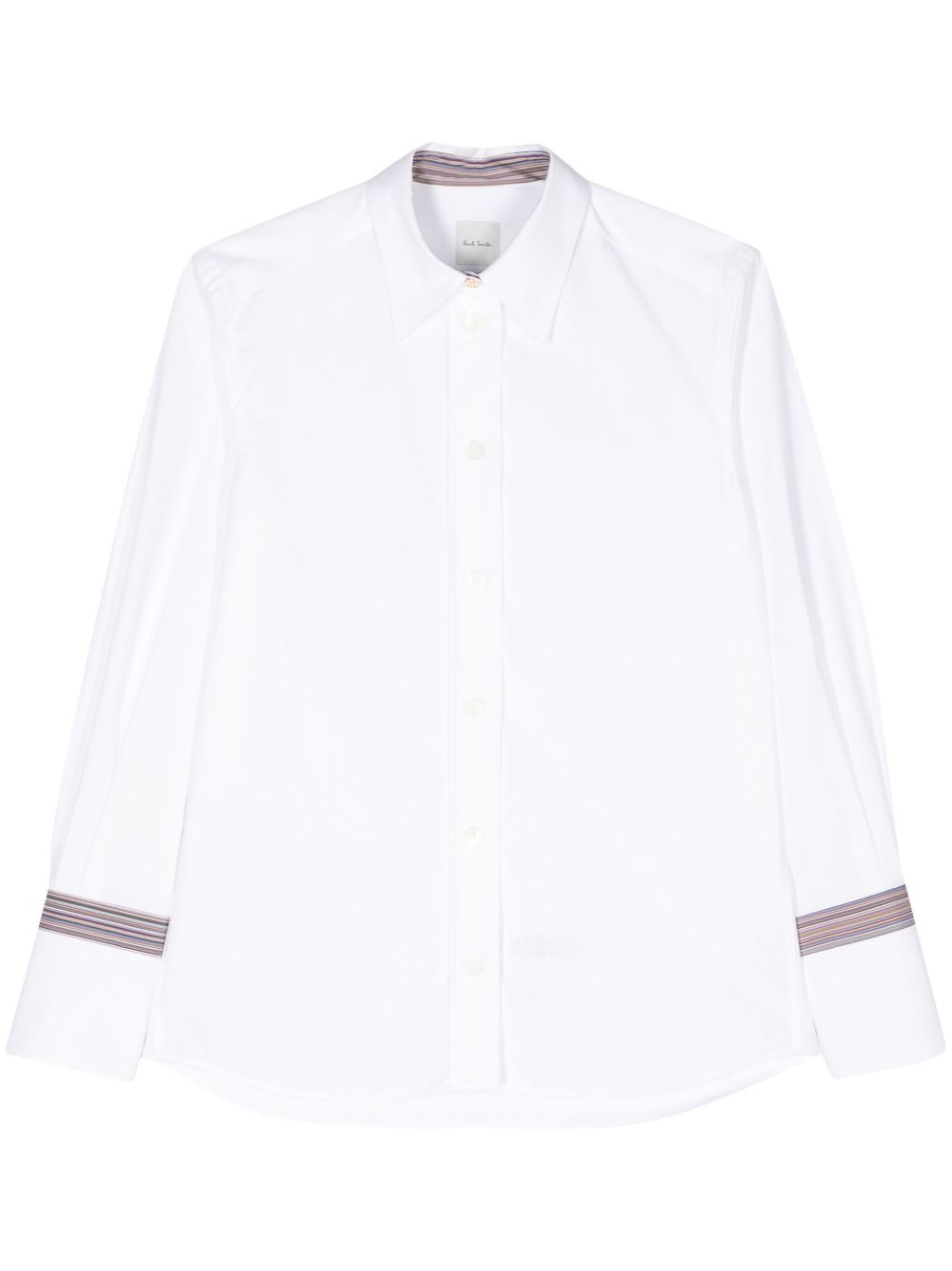 Paul Smith 长袖棉衬衫 - 白色