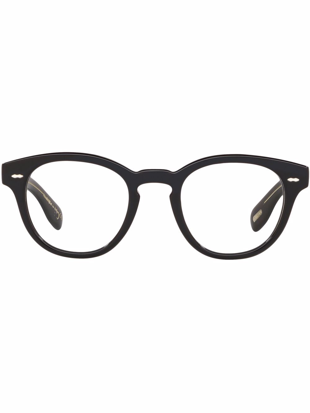 Oliver Peoples Cary Grant 方框眼镜 - 黑色