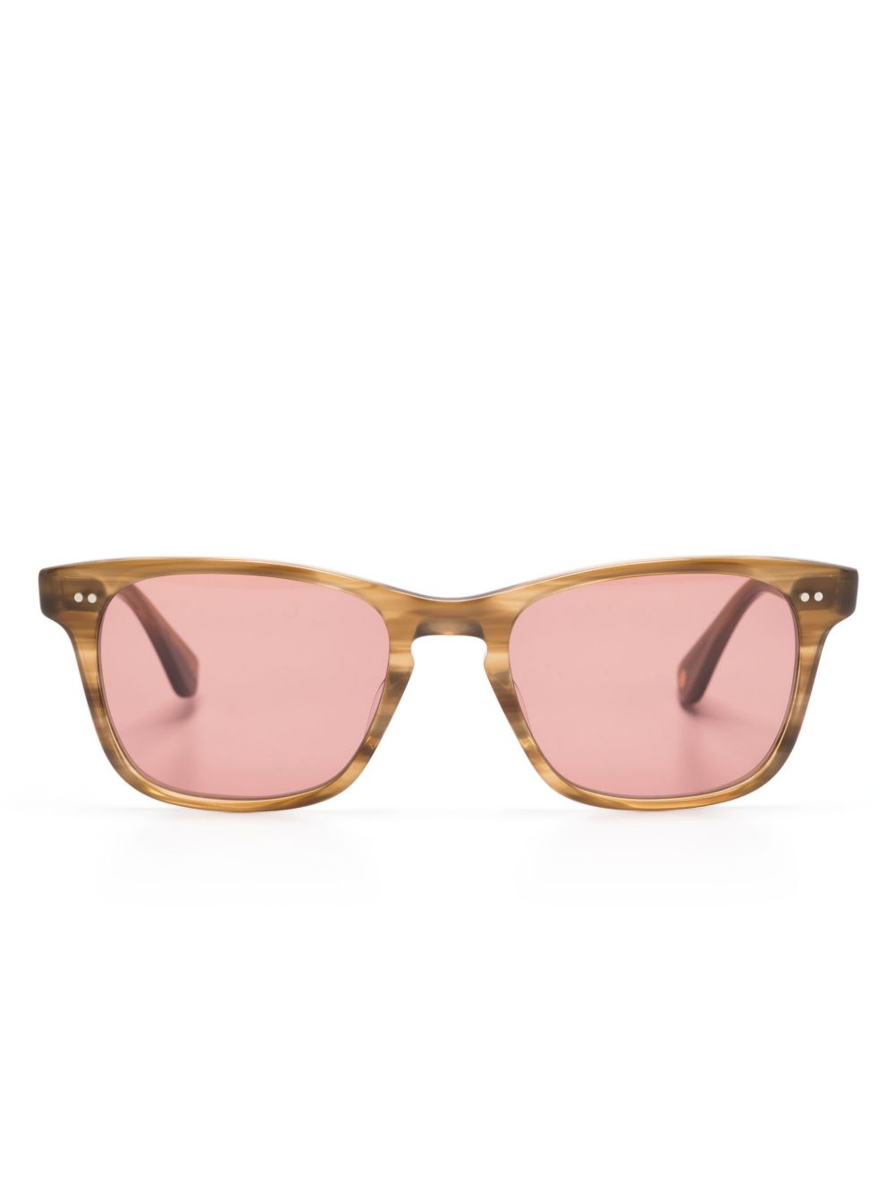 Garrett Leight Torrey 太阳眼镜 - 褐色