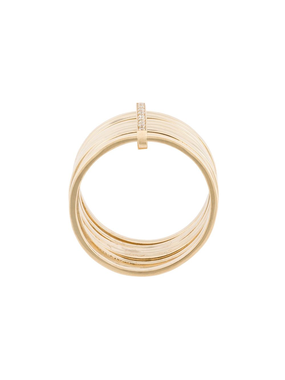Lizzie Mandler Fine Jewelry '7 Day'戒指 - 金属色