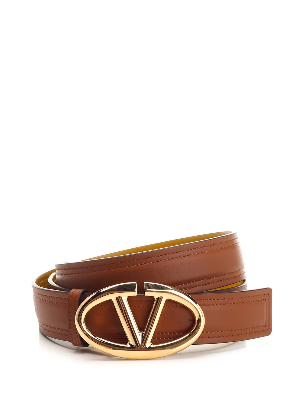 Valentino Garavani Vlogo 醒目款带扣腰带