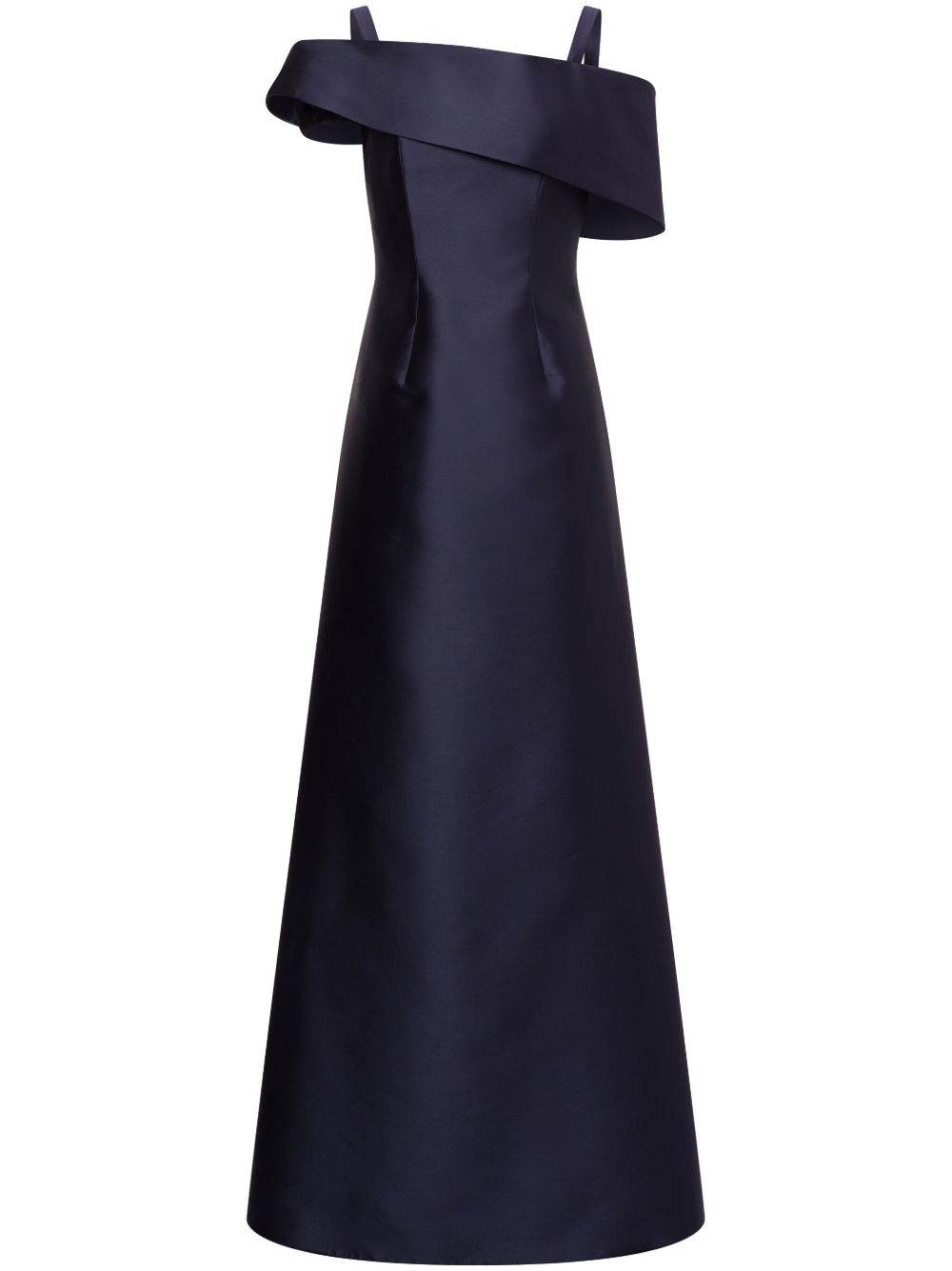 Alberta Ferretti 露肩伞形礼服 - 蓝色