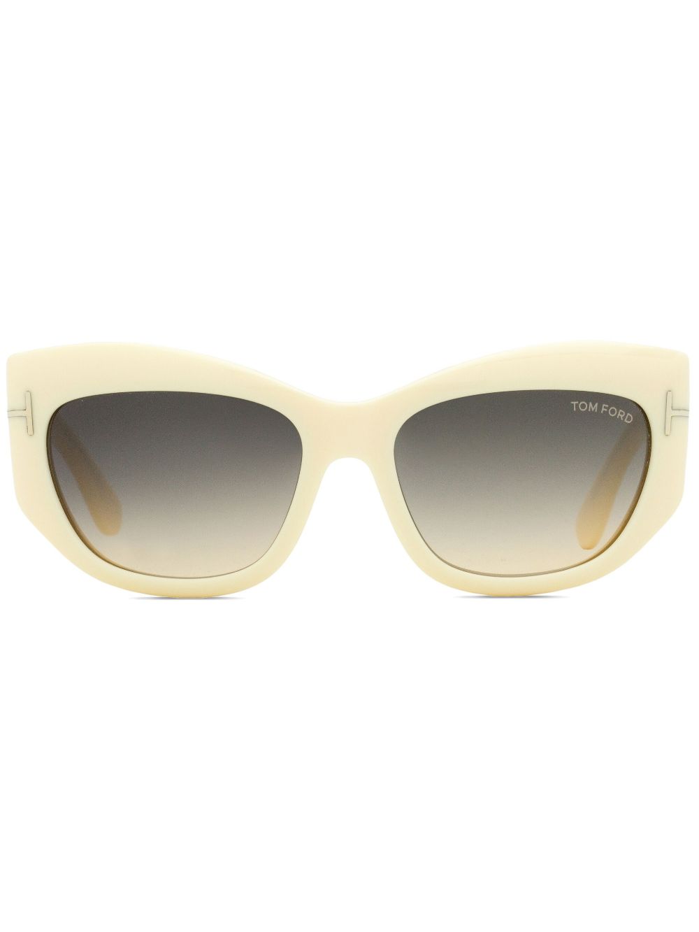 TOM FORD Eyewear Brianna 猫眼框太阳眼镜 - 中性色