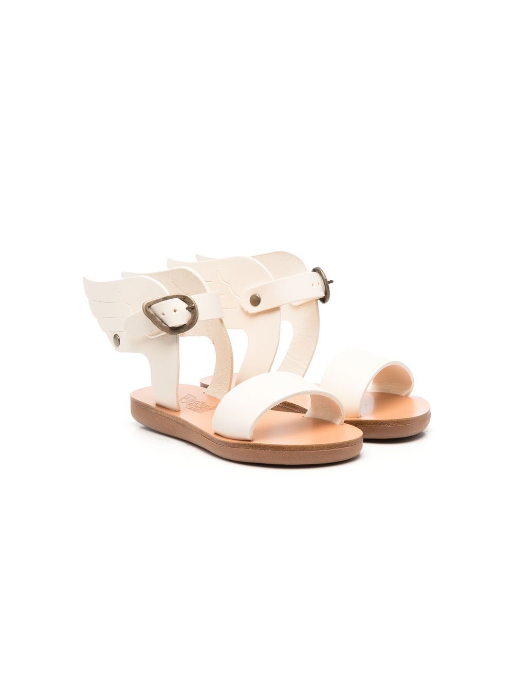 ANCIENT GREEK SANDALS KIDS Ikaria 露趾凉鞋 - 白色
