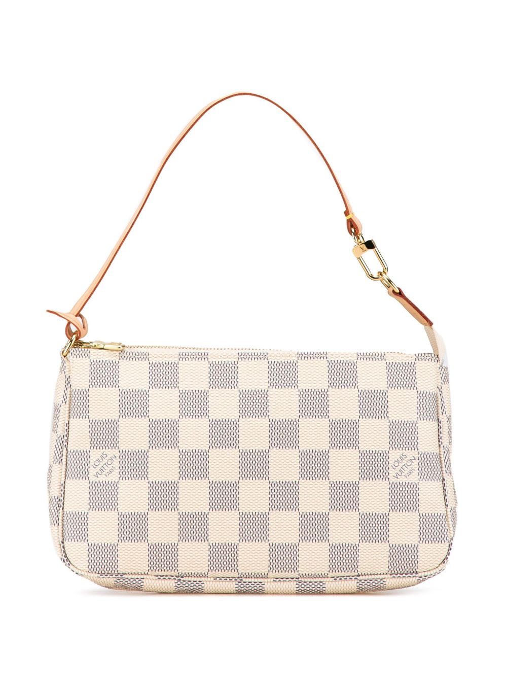 Louis Vuitton Pre-Owned Damier Azur Pochette Accessoires 单肩包（2007年典藏款） - 白色