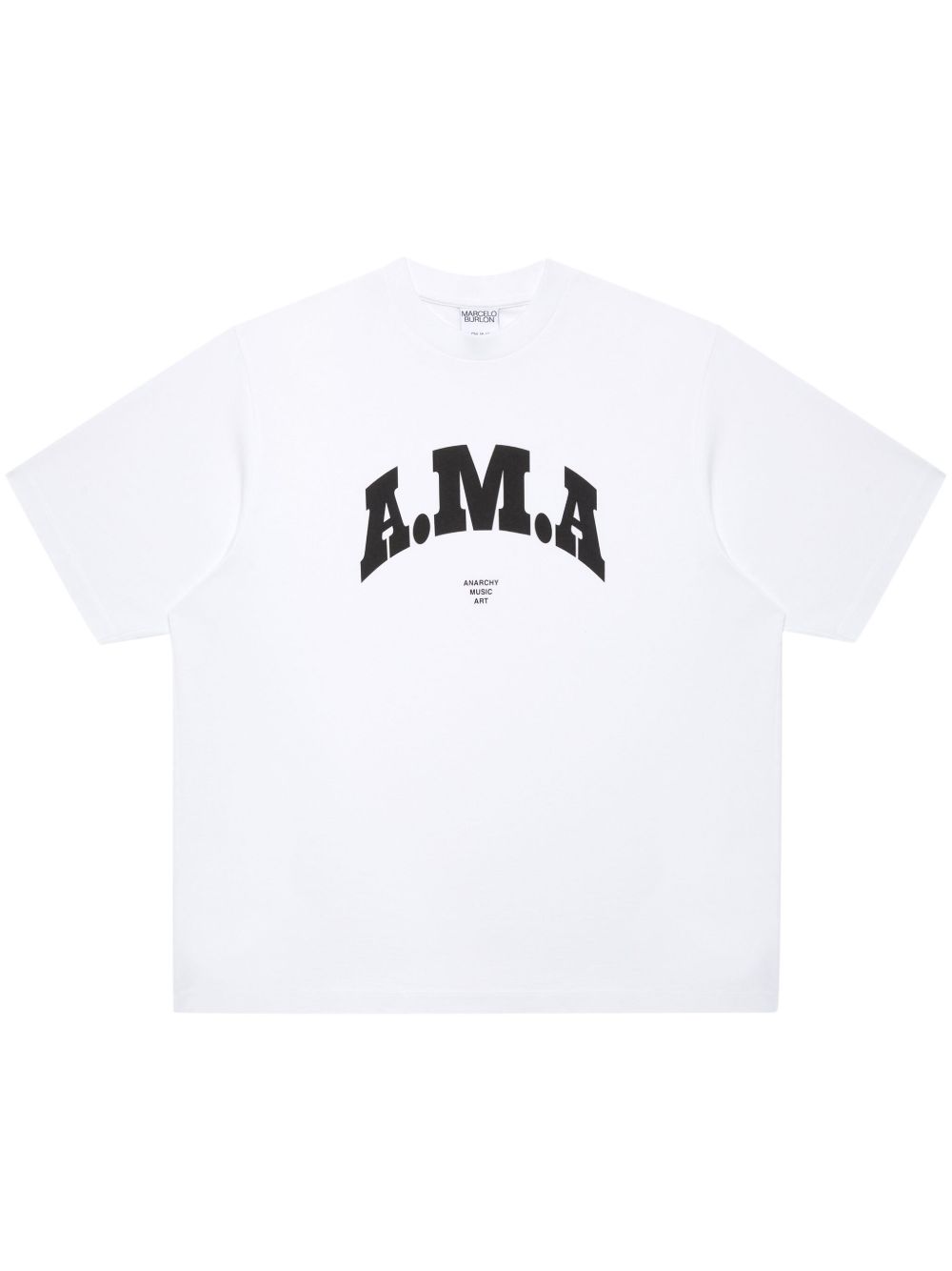 Marcelo Burlon County of Milan AMA 短袖T恤 - 白色