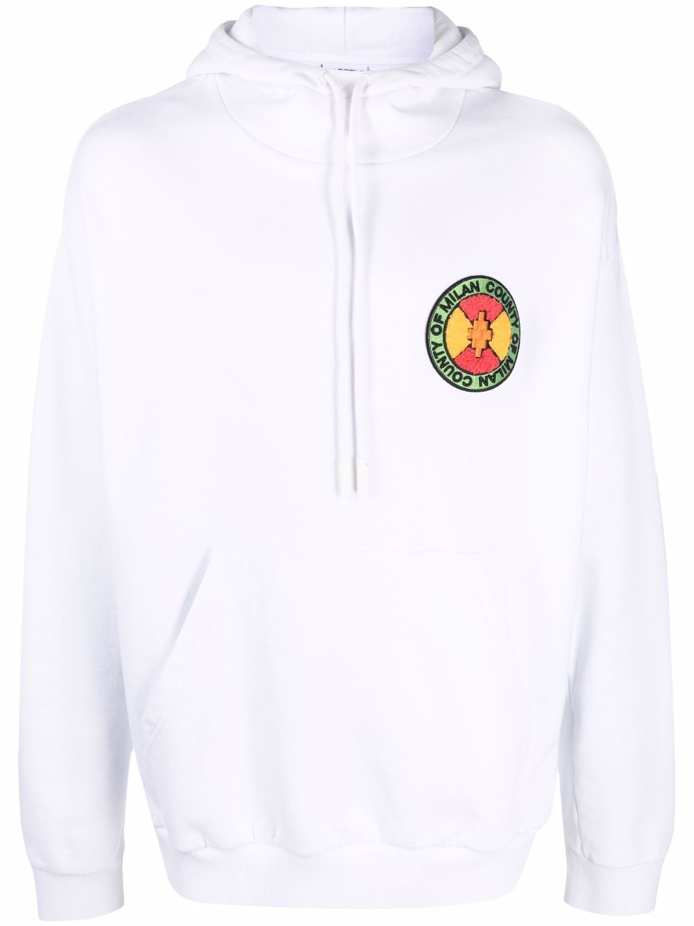Marcelo Burlon County of Milan County Park 贴花连帽衫 - 白色