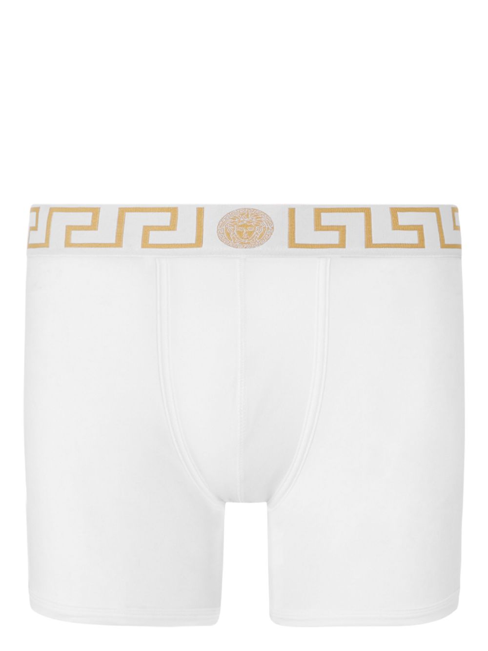 Versace Greca Border 长款四角裤 - 白色