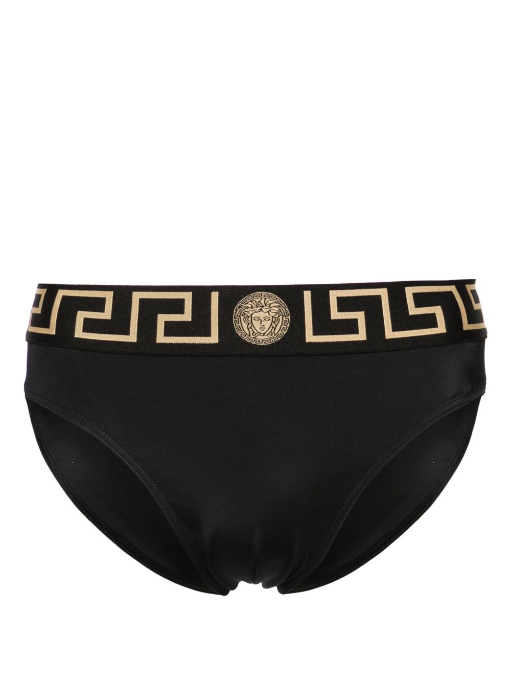 Versace Greca Border 泳裤 - 黑色