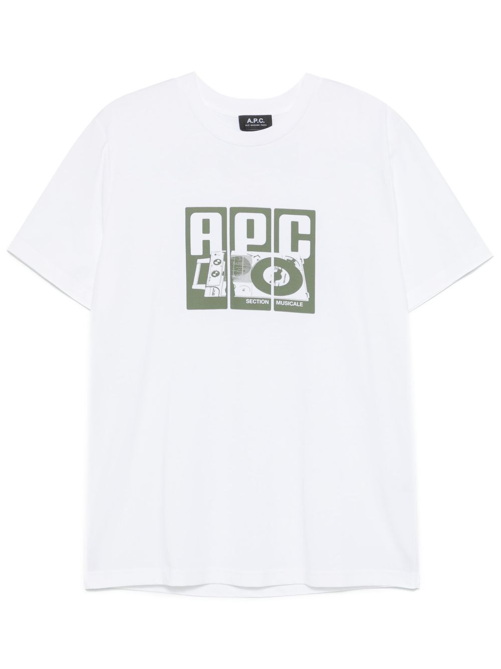 A.P.C. Platine T恤 - 白色