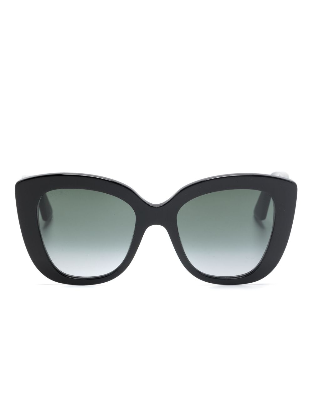 Gucci Eyewear Interlocking G 太阳眼镜 - 黑色