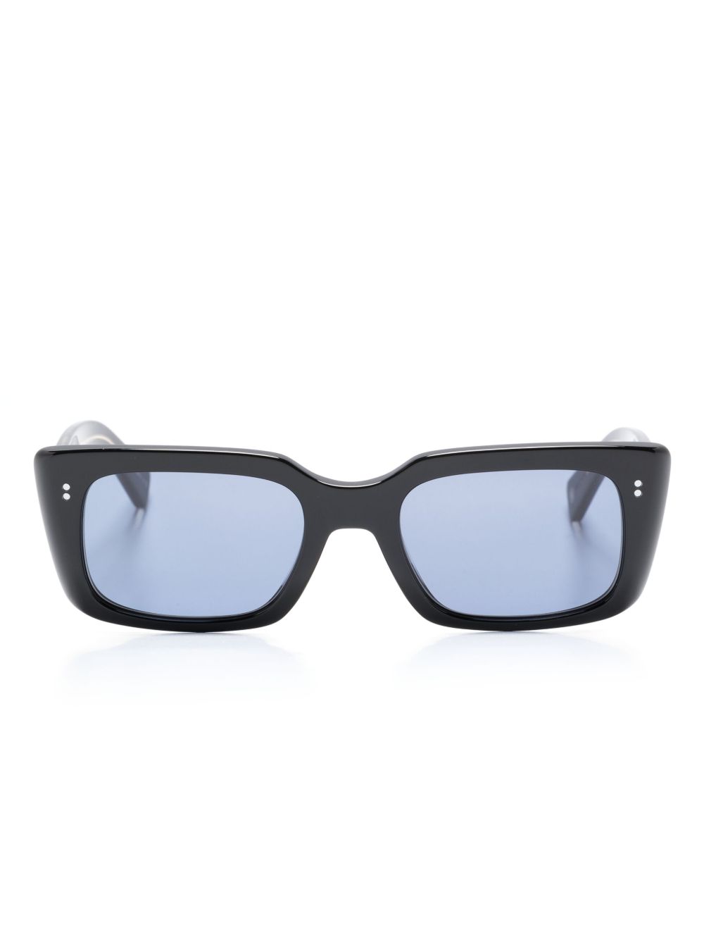 Garrett Leight GL3030 长方形镜框太阳眼镜 - 黑色