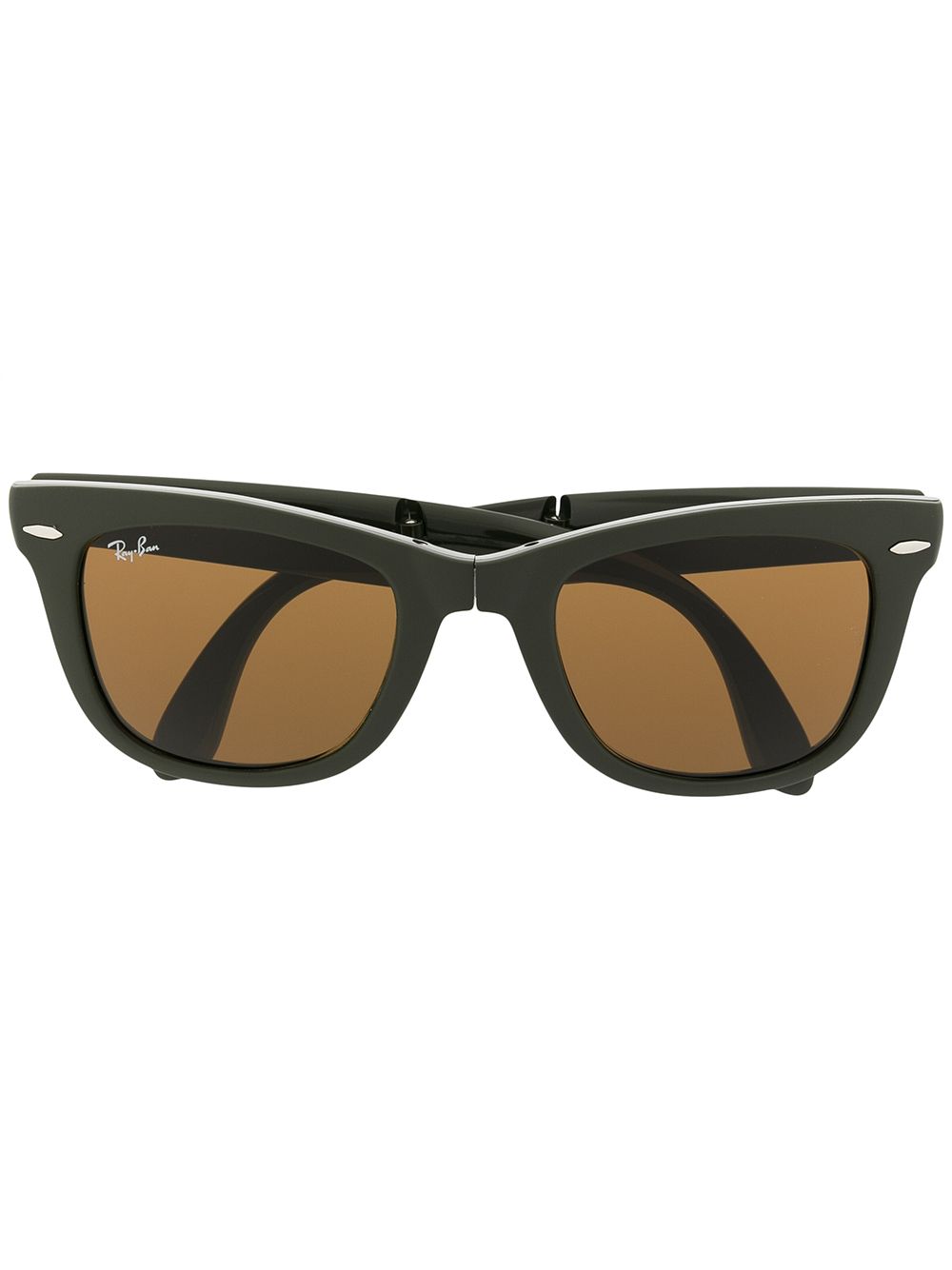Ray-Ban Folding Wayfarer镜框太阳眼镜 - 绿色