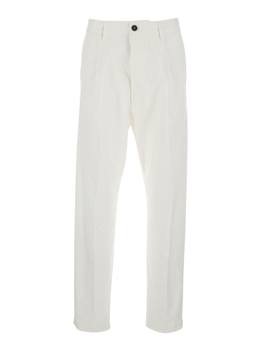 Dsquared2 Five-pocket Pants With Logo Patch On The Back