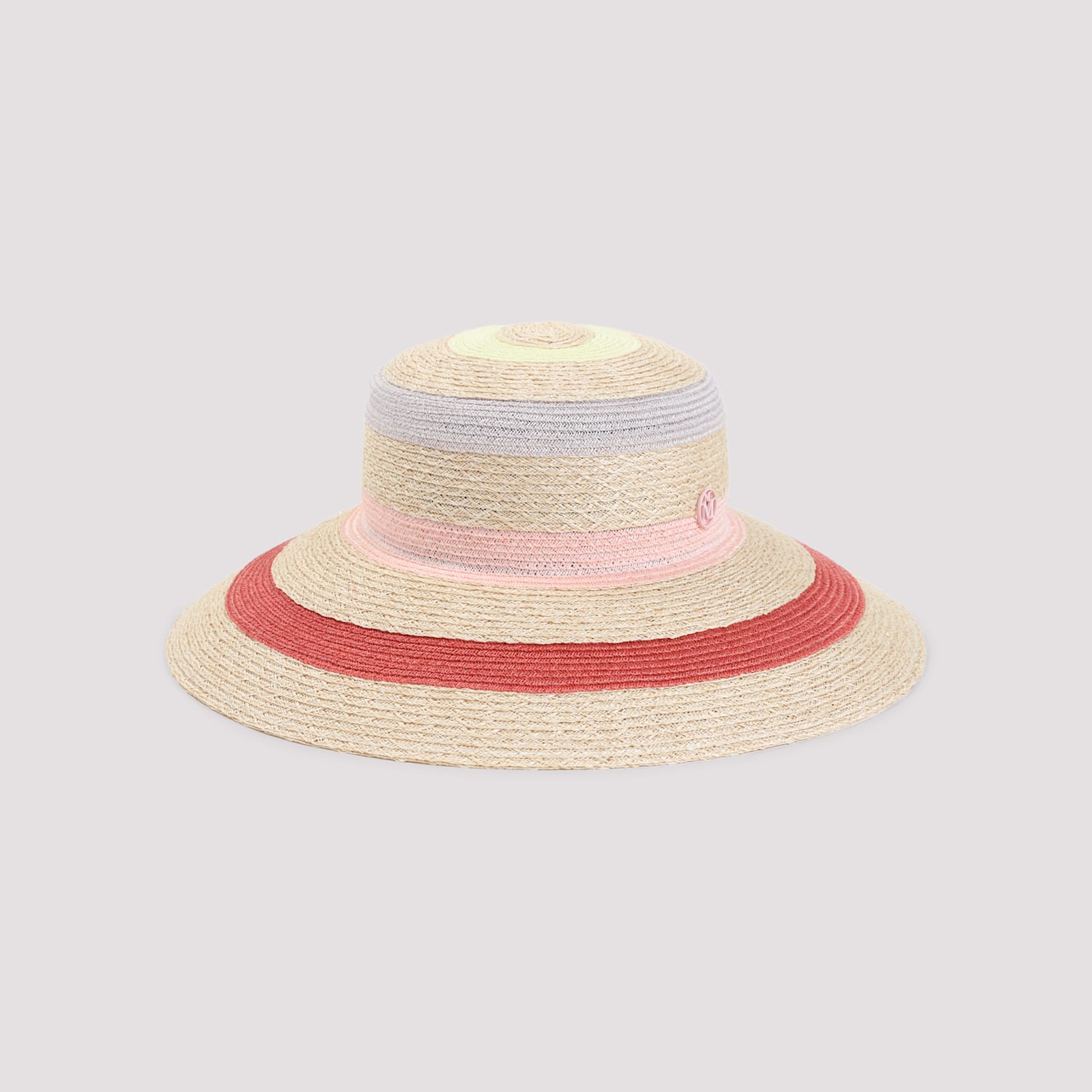 Maison Michel Rena Stripey Hat