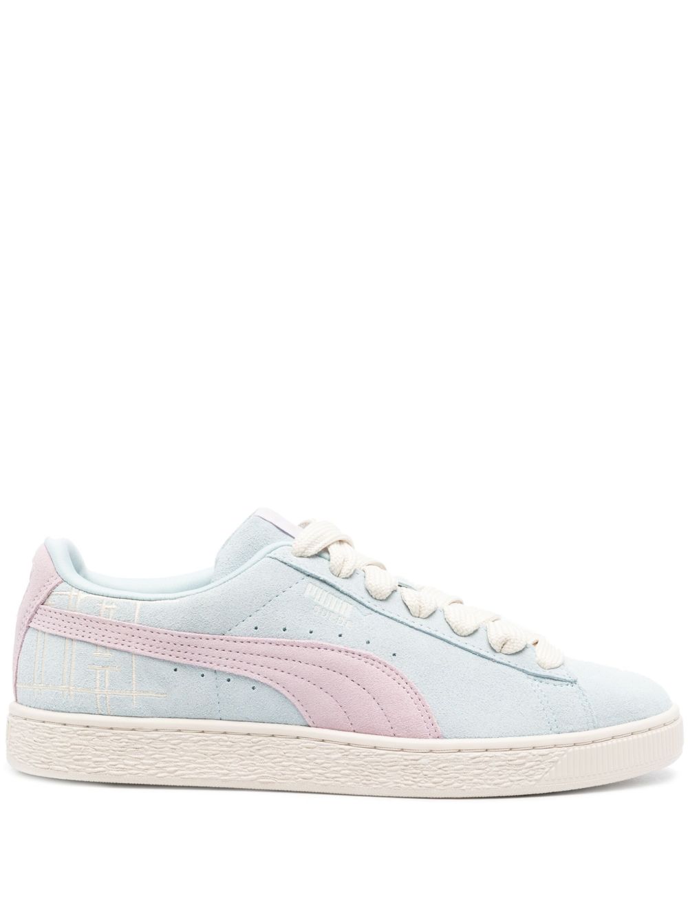 PUMA Love II 绒面皮运动鞋 - 蓝色