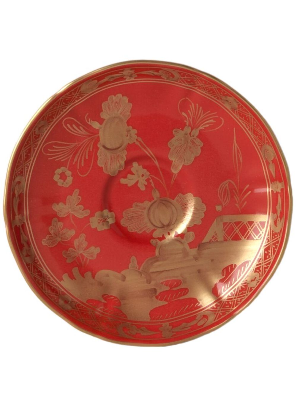 GINORI 1735 Oriente Italiano 咖啡碟（13.5厘米） - 红色