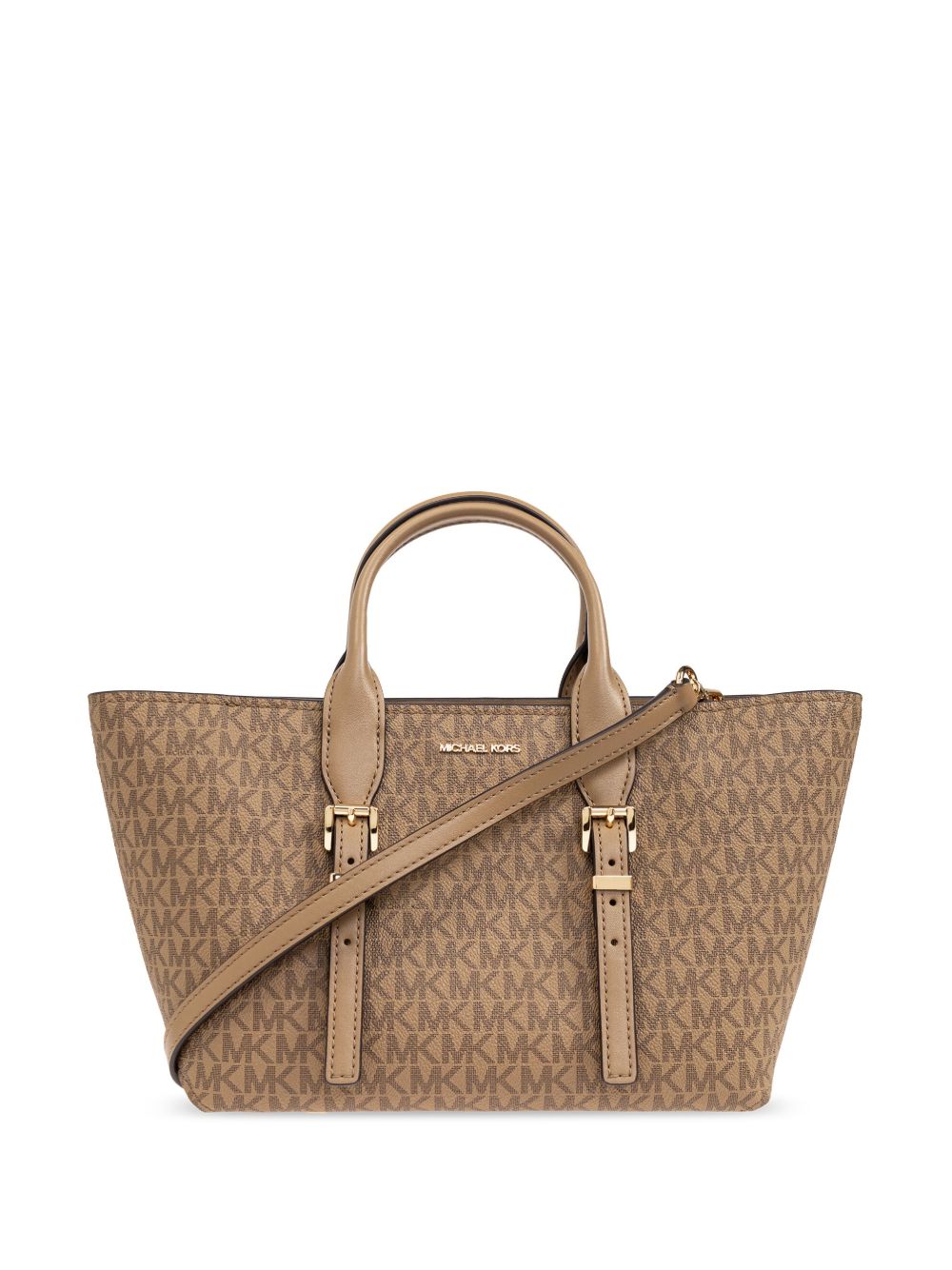 Michael Michael Kors Moore 手提包 - 褐色