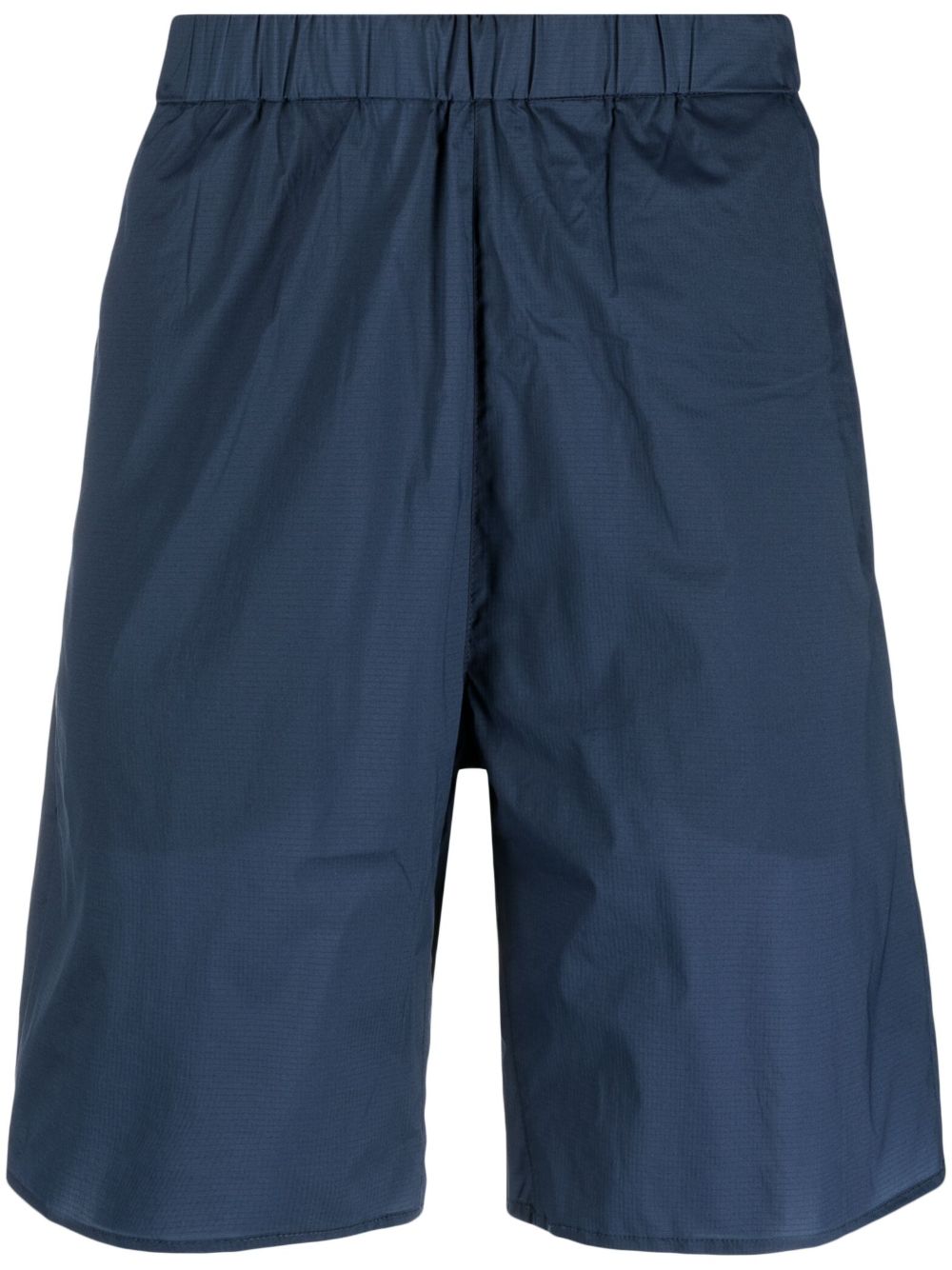Norse Projects Poul logo印花运动短裤 - 蓝色