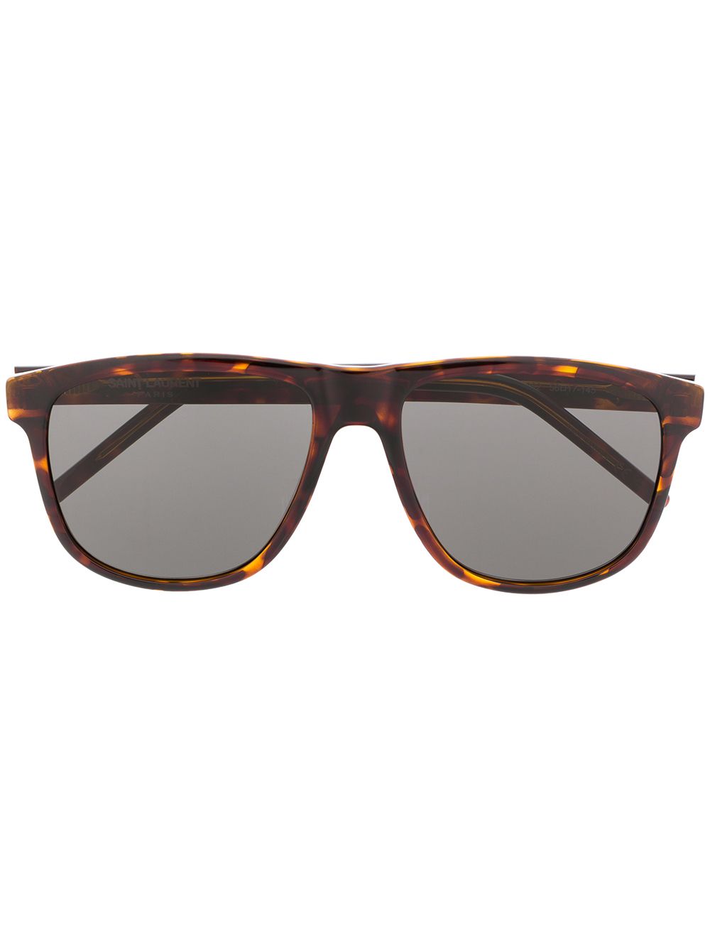 Saint Laurent Eyewear 圣罗兰眼镜系列 经典方框太阳眼镜 - 褐色