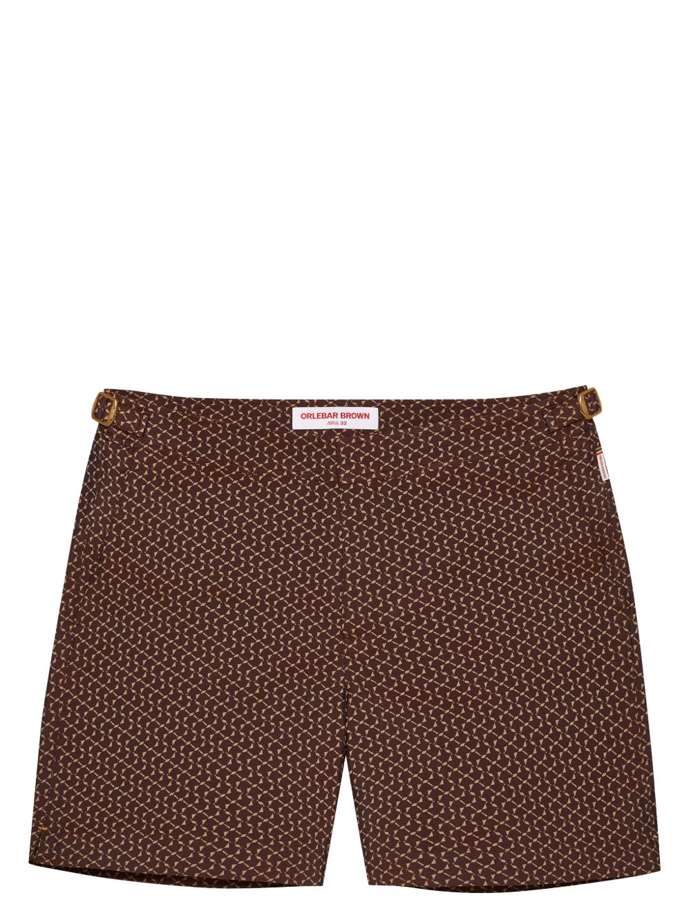 Orlebar Brown Bulldog 泳裤 - 褐色