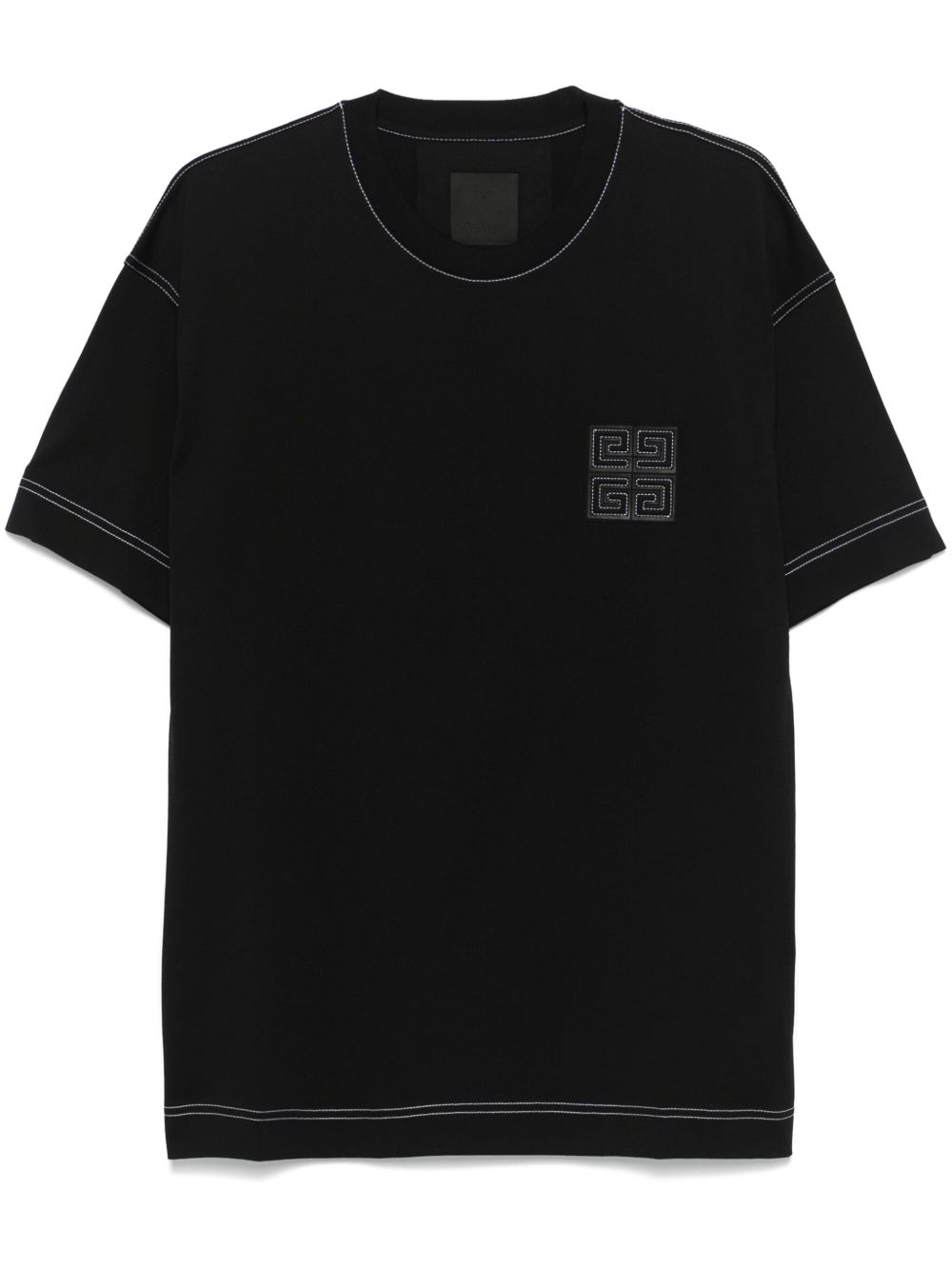 Givenchy 4G图案T恤 - 黑色