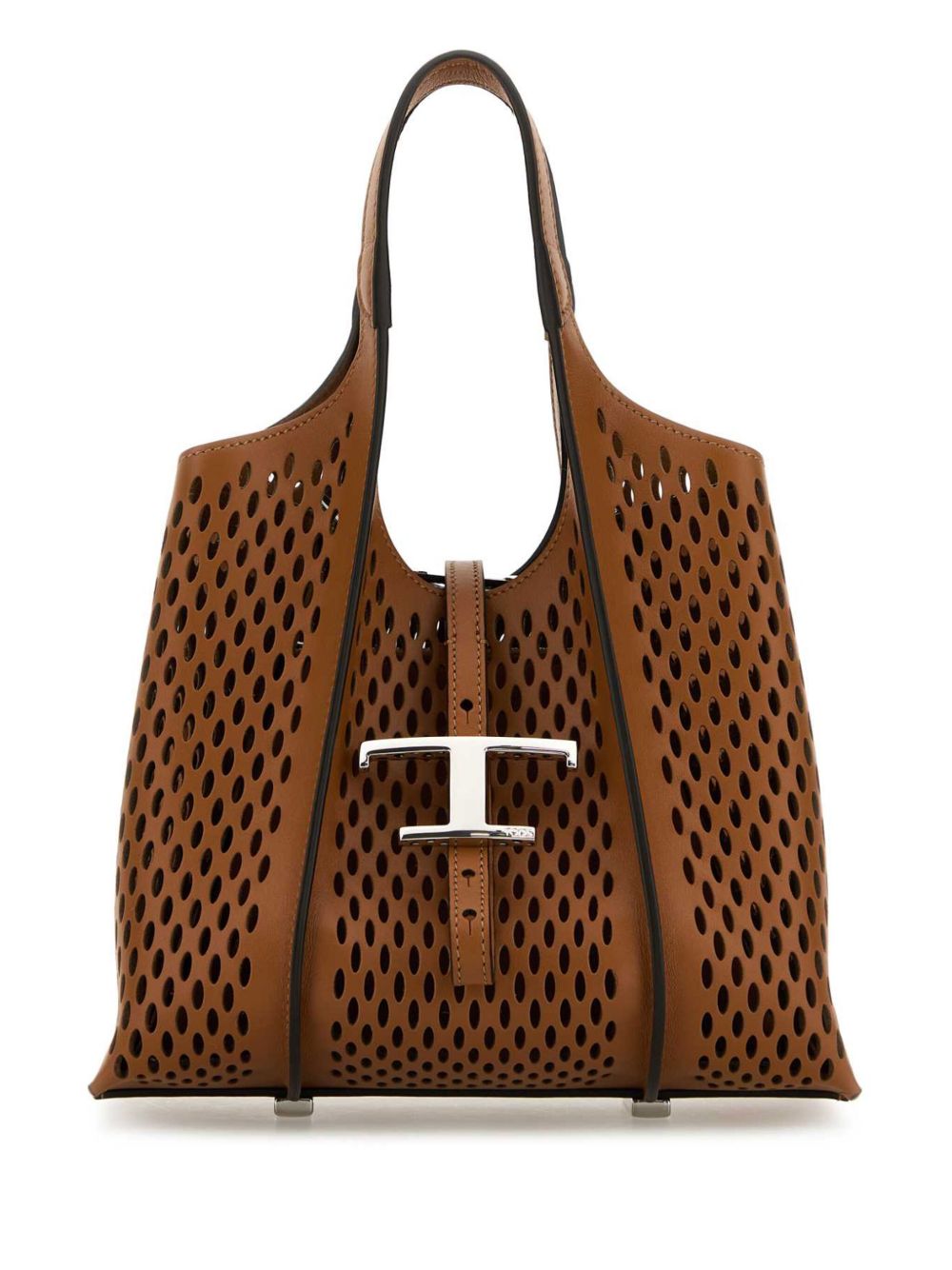 Tod's mini T Timeless tote bag - 褐色