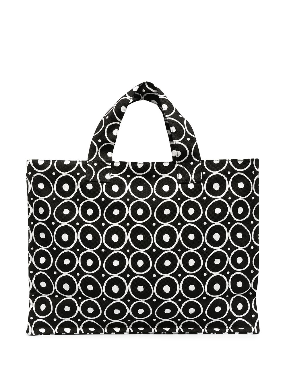 10 CORSO COMO 图案印花托特包 - 黑色