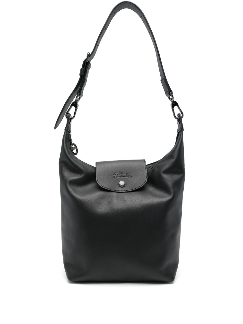 Longchamp M Le Pliage Xtra 单肩包 - 黑色