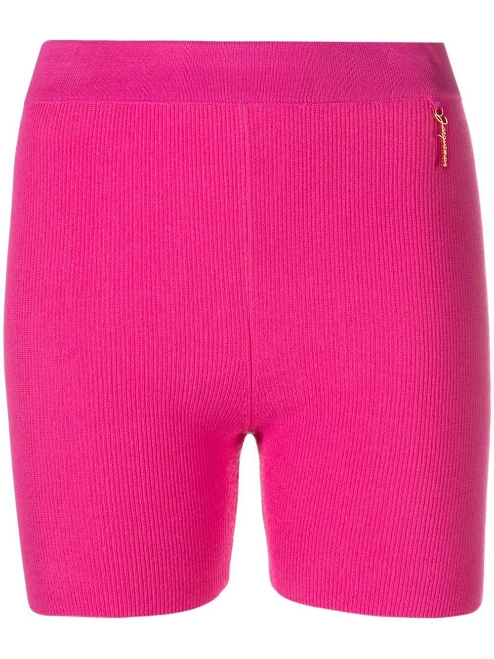 Jacquemus Le Short Pralu 针织短裤 - 粉色
