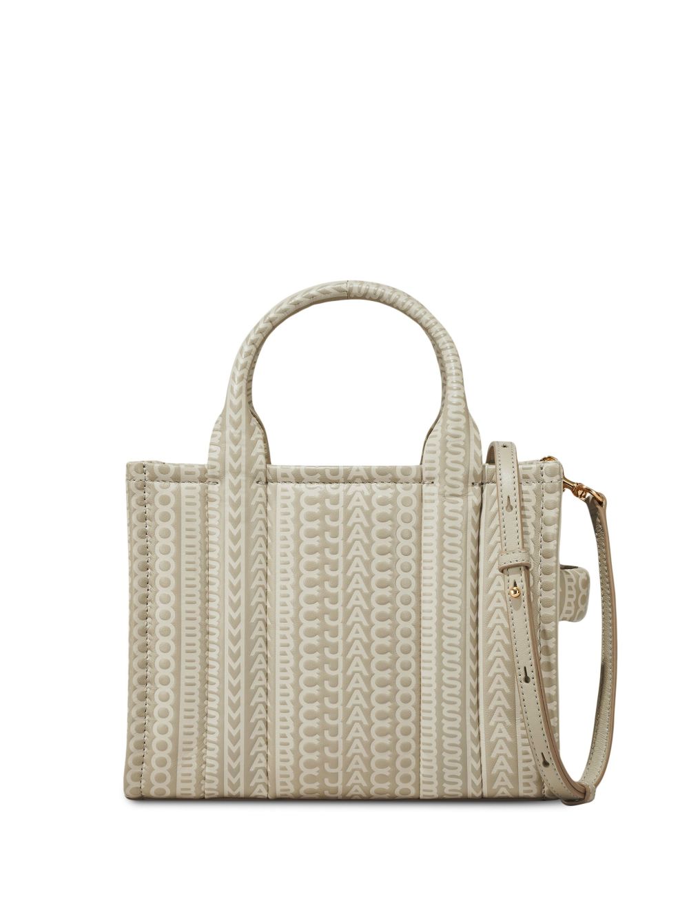 Marc Jacobs The Monogram Leather Tote 小号托特包 - 灰色