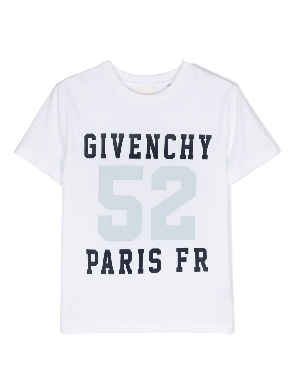 Givenchy Kids logo印花棉T恤 - 白色