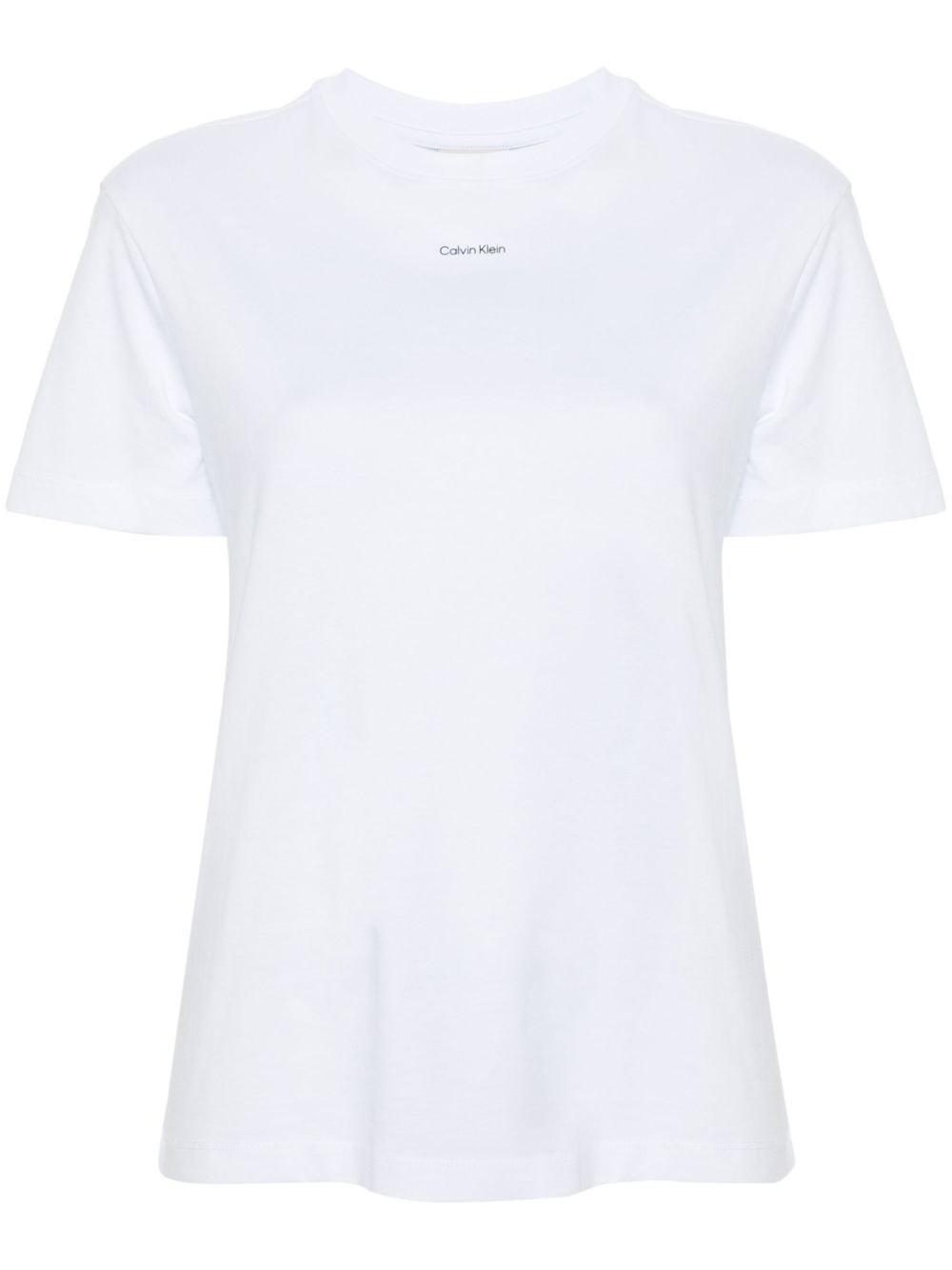 Calvin Klein logo印花T恤 - 白色