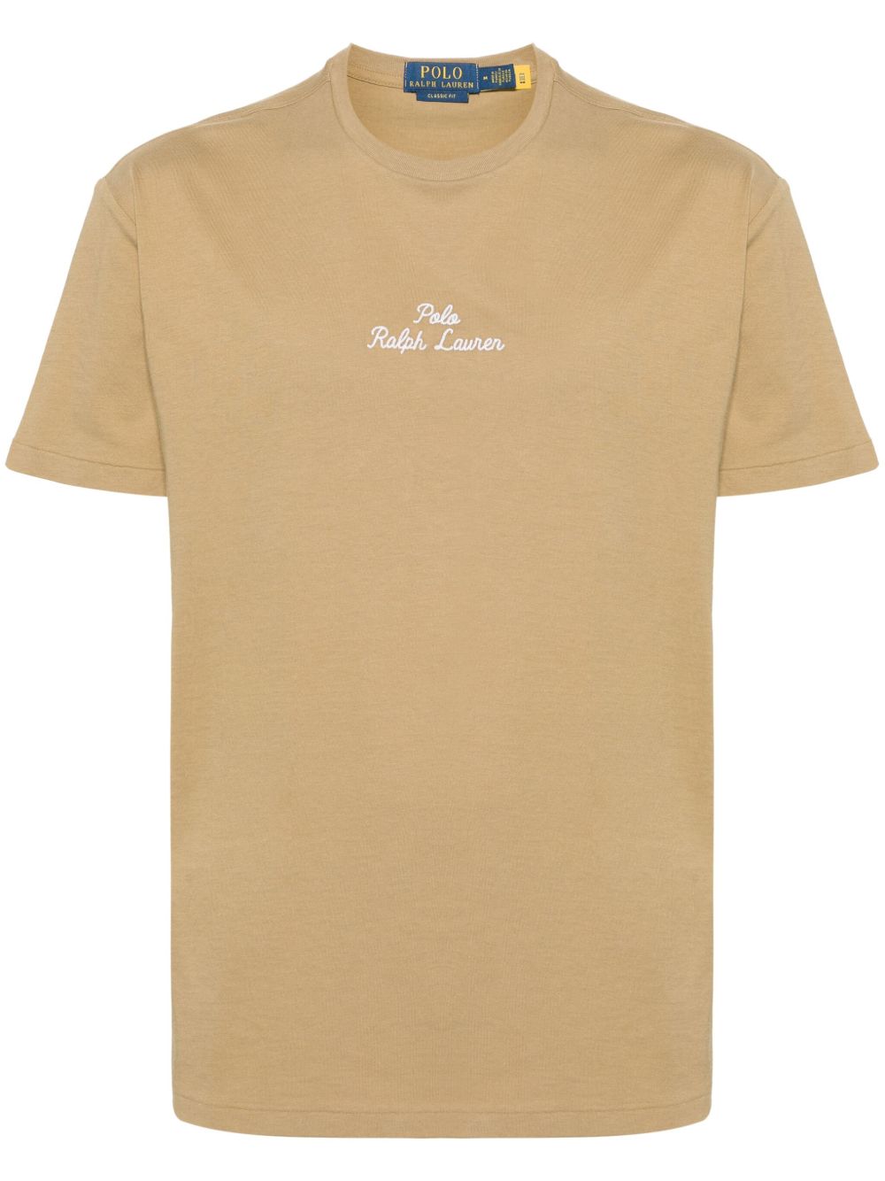 Polo Ralph Lauren 刺绣logo棉T恤 - 褐色