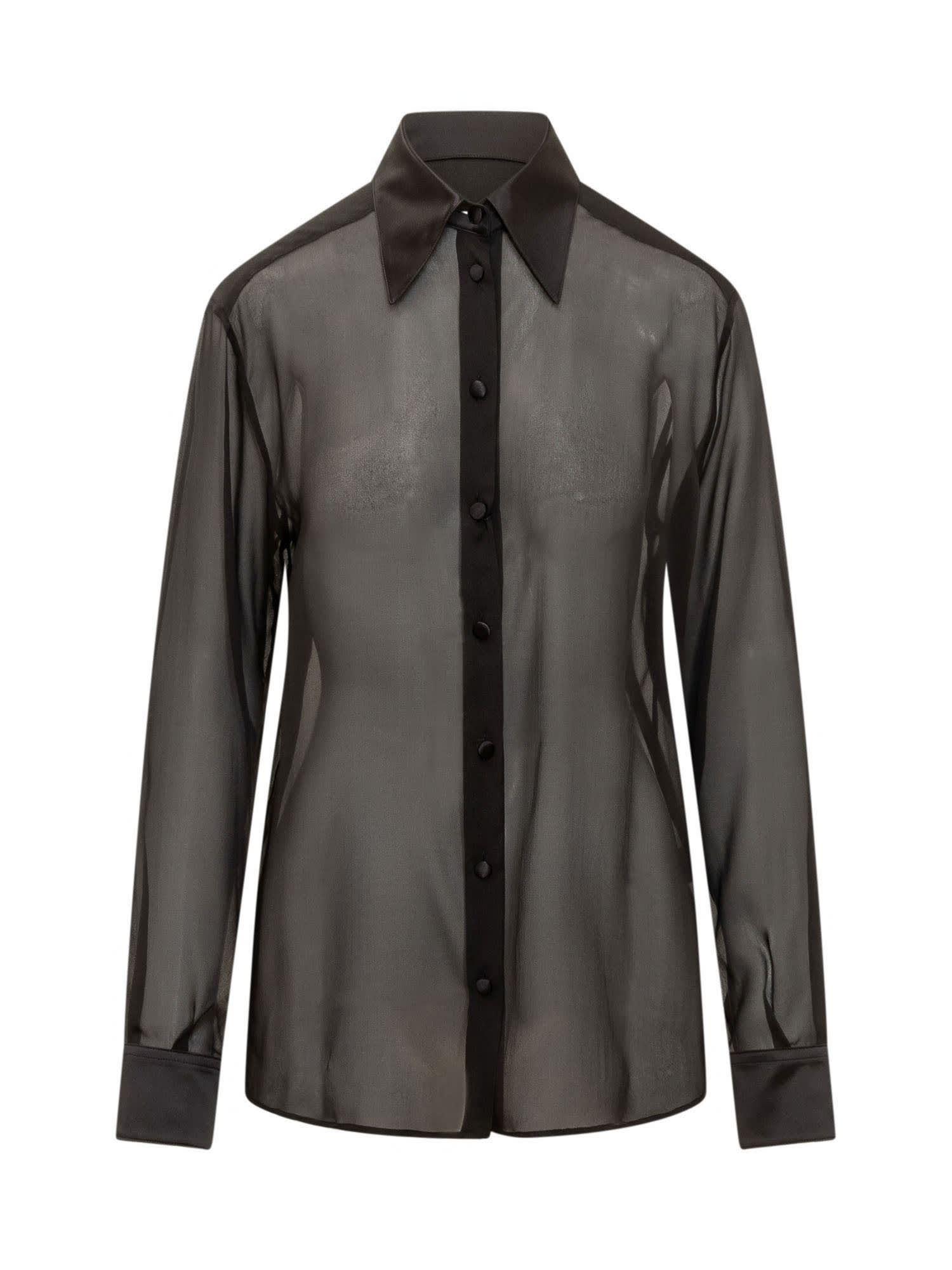 Dolce & Gabbana Silk Chiffon Shirt