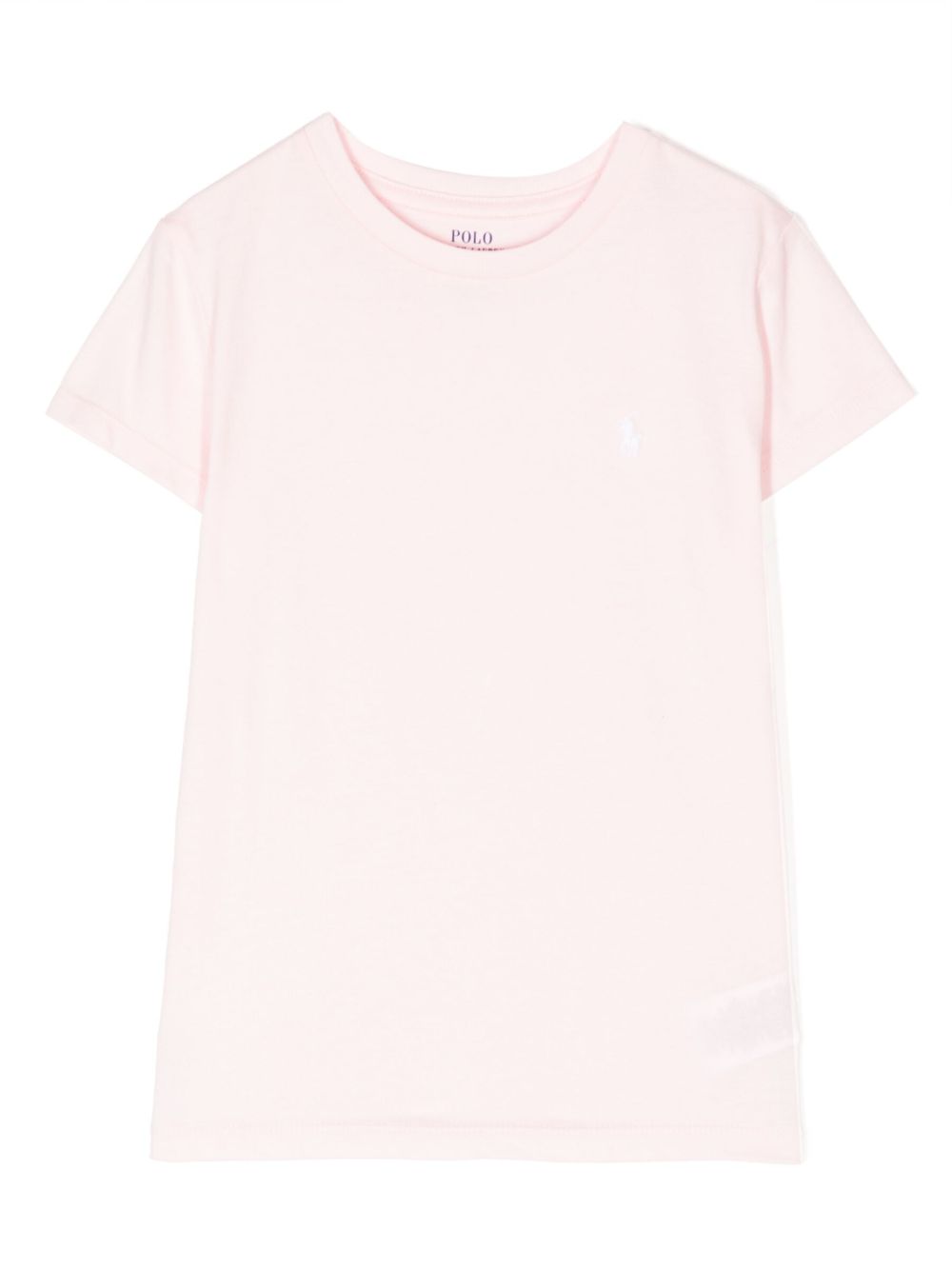 POLO RALPH LAUREN KIDS 短袖棉T恤 - 粉色