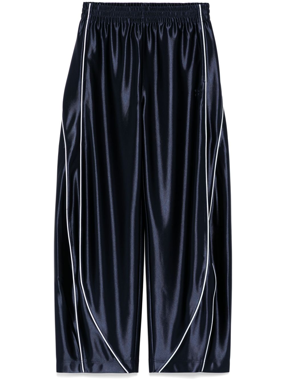 Alexander Wang 缎面运动裤 - 蓝色
