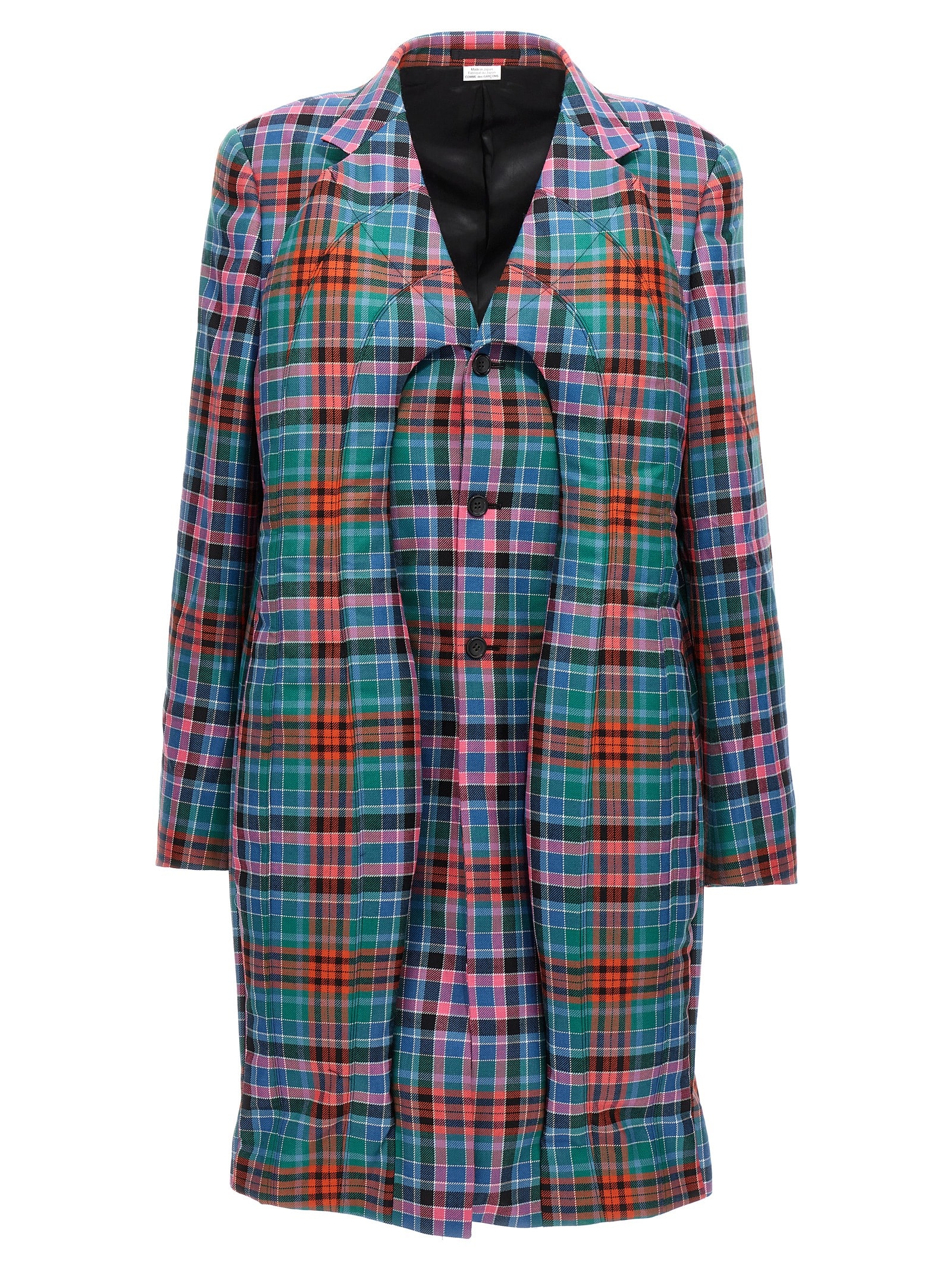 Comme Des Garçons Homme Plus 格纹大衣