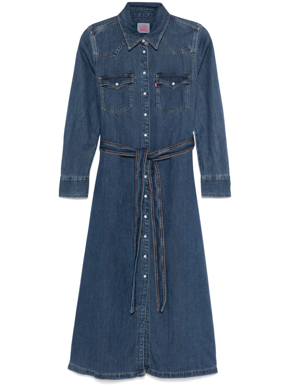 Levi's Quinney 牛仔连衣裙 - 蓝色