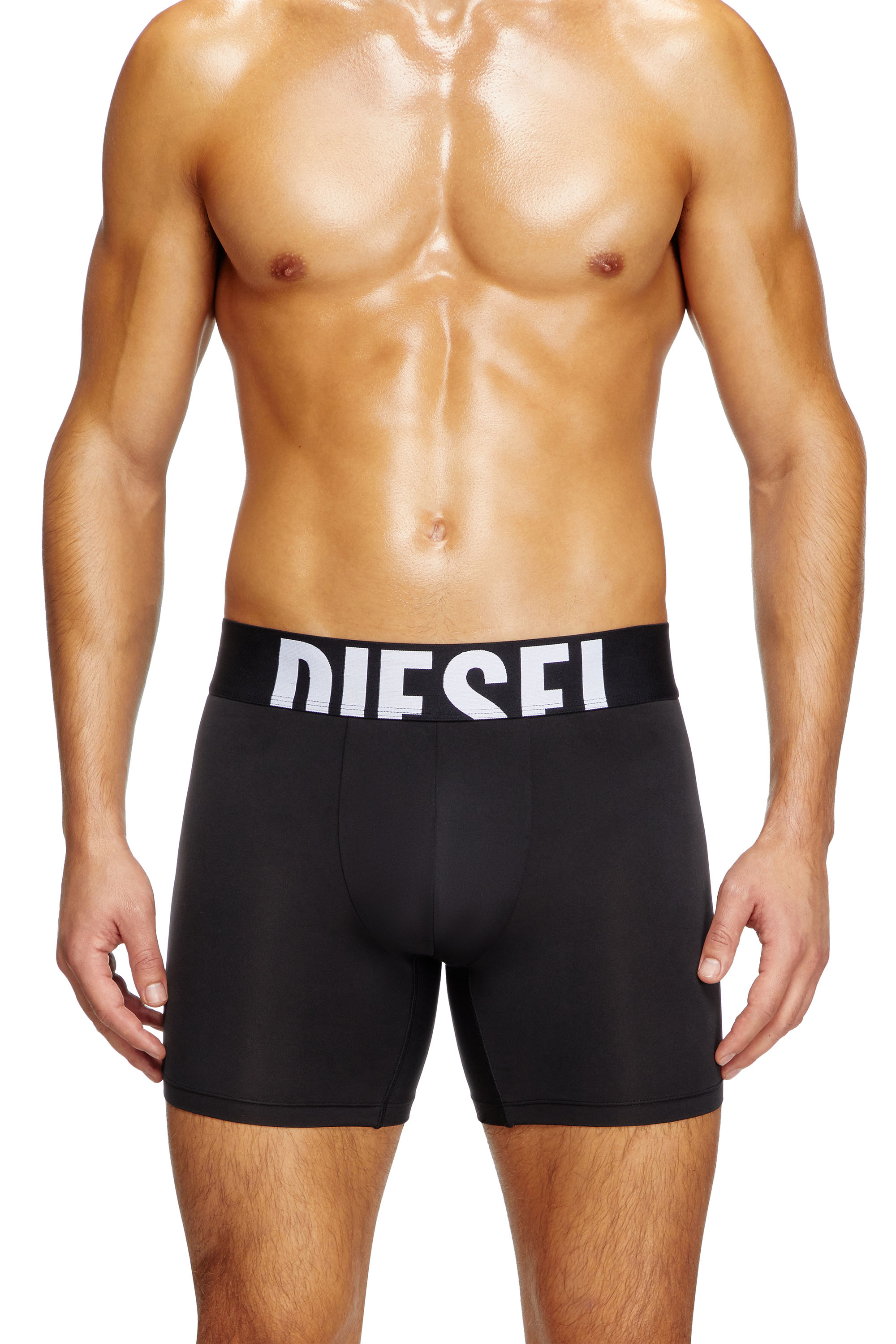 Diesel - Three-pack boxer briefs in microfibre - Boxer briefs - Man - Multicolor