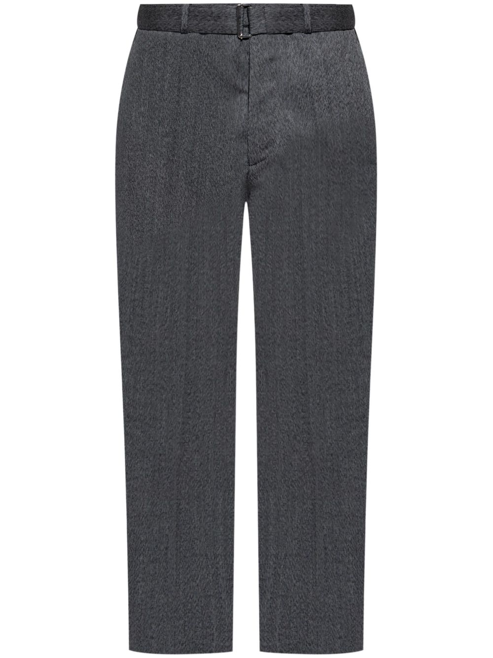 Officine Generale 初剪羊毛长裤 - 灰色