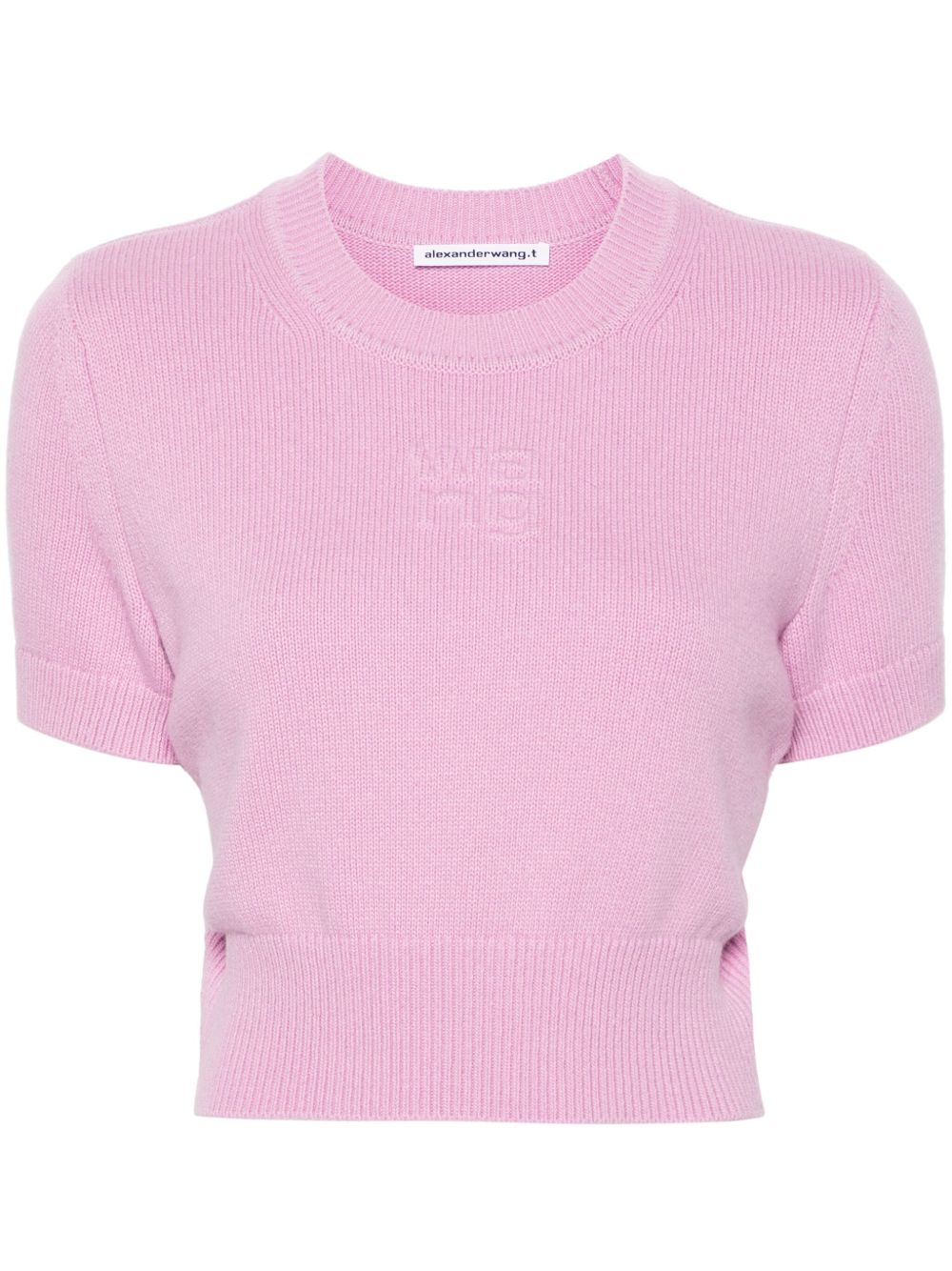 Alexander Wang 短款毛衣 - 紫色