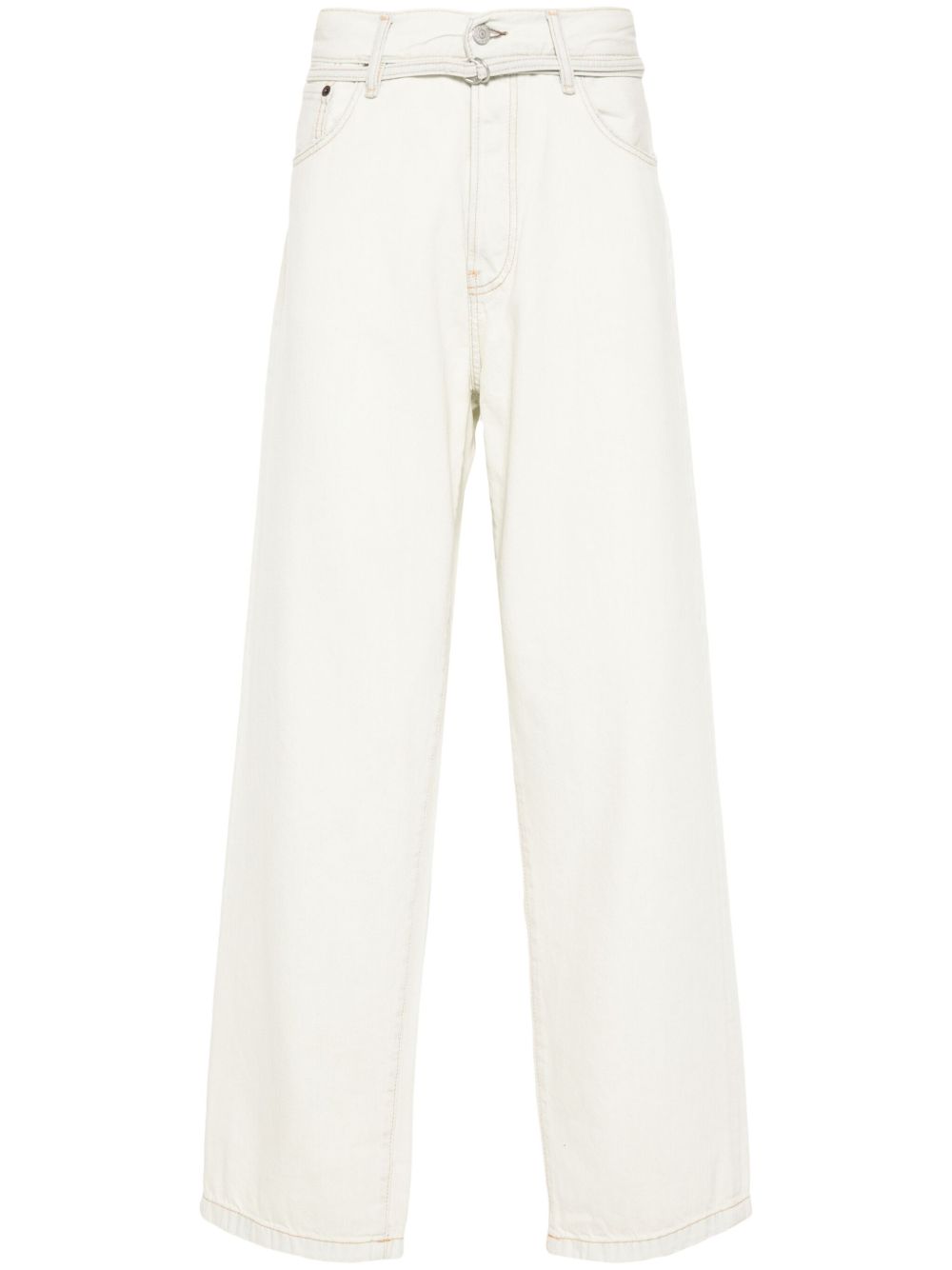 Acne Studios 束腰锥形牛仔裤 - 蓝色