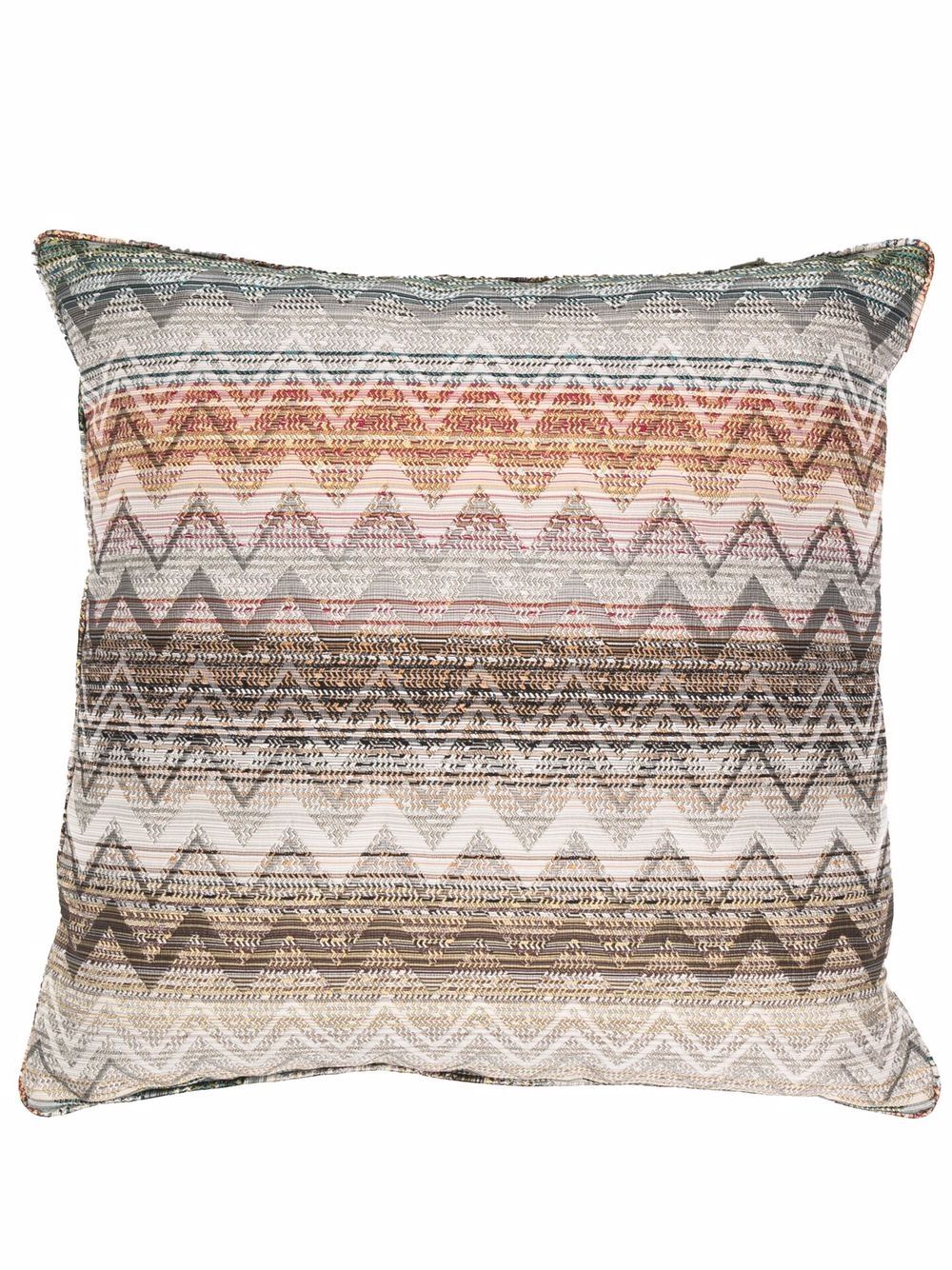 Missoni Home Z字形图案抱枕 - 中性色