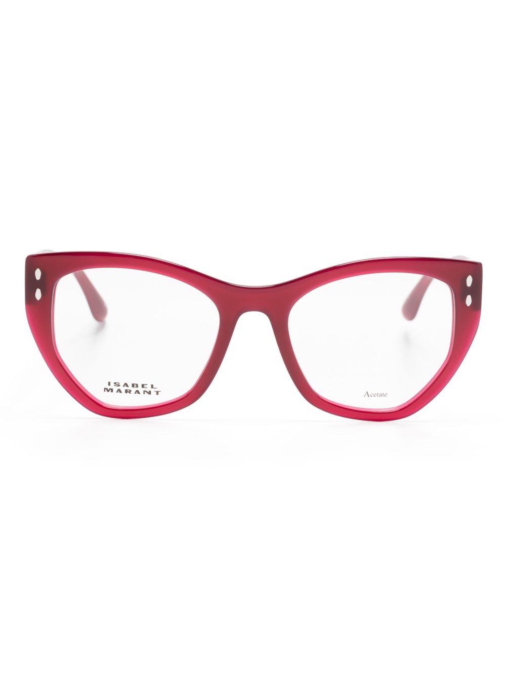 Isabel Marant Eyewear 猫眼框眼镜 - 粉色