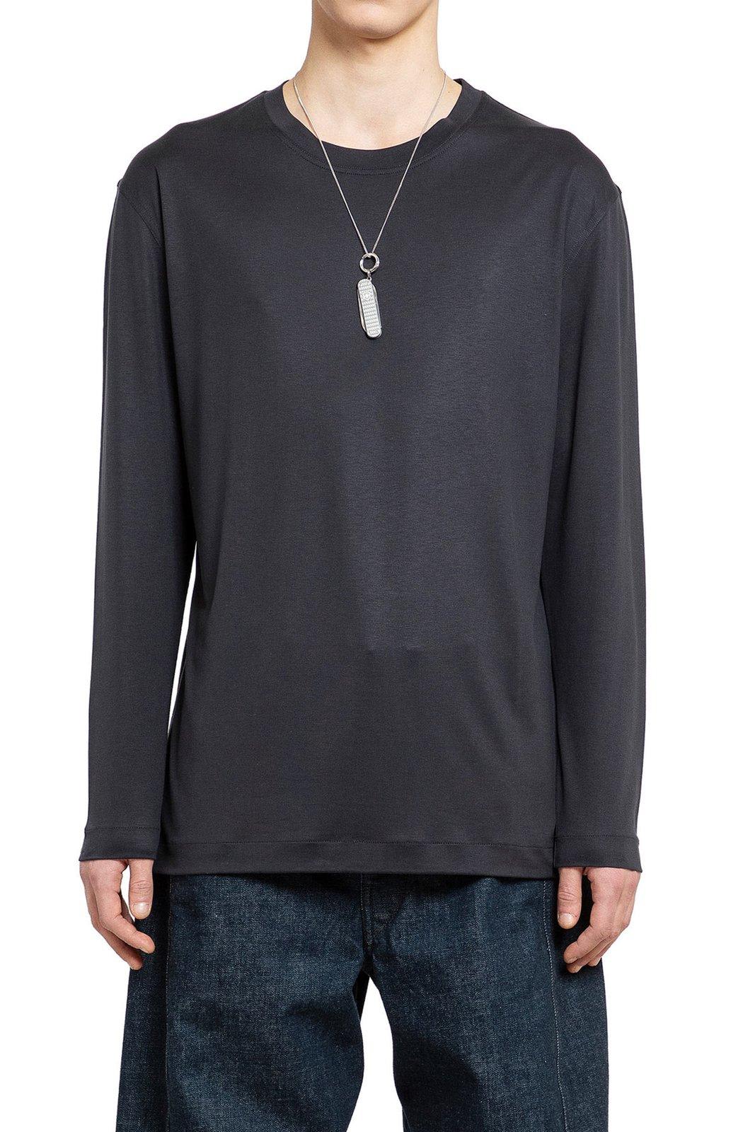 Lemaire Long-sleeved Straight Hem T-shirt