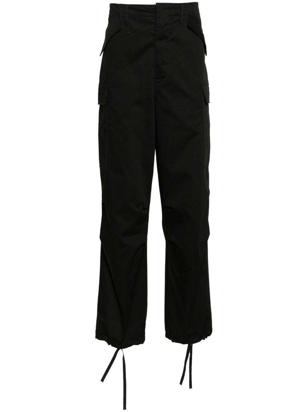 MSGM 棉工装裤 - 黑色