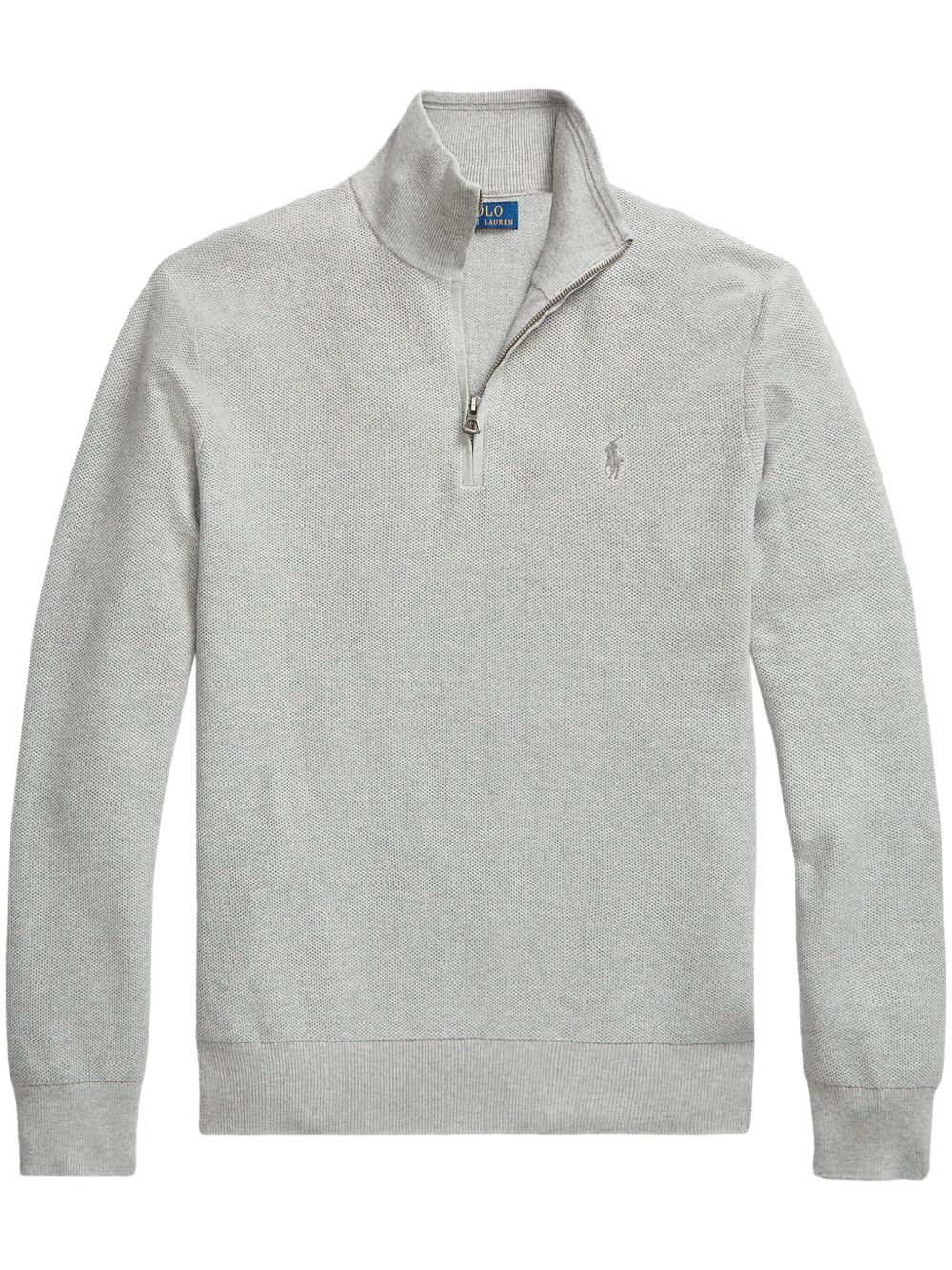 Polo Ralph Lauren Polo Pony 拉链领毛衣 - 灰色